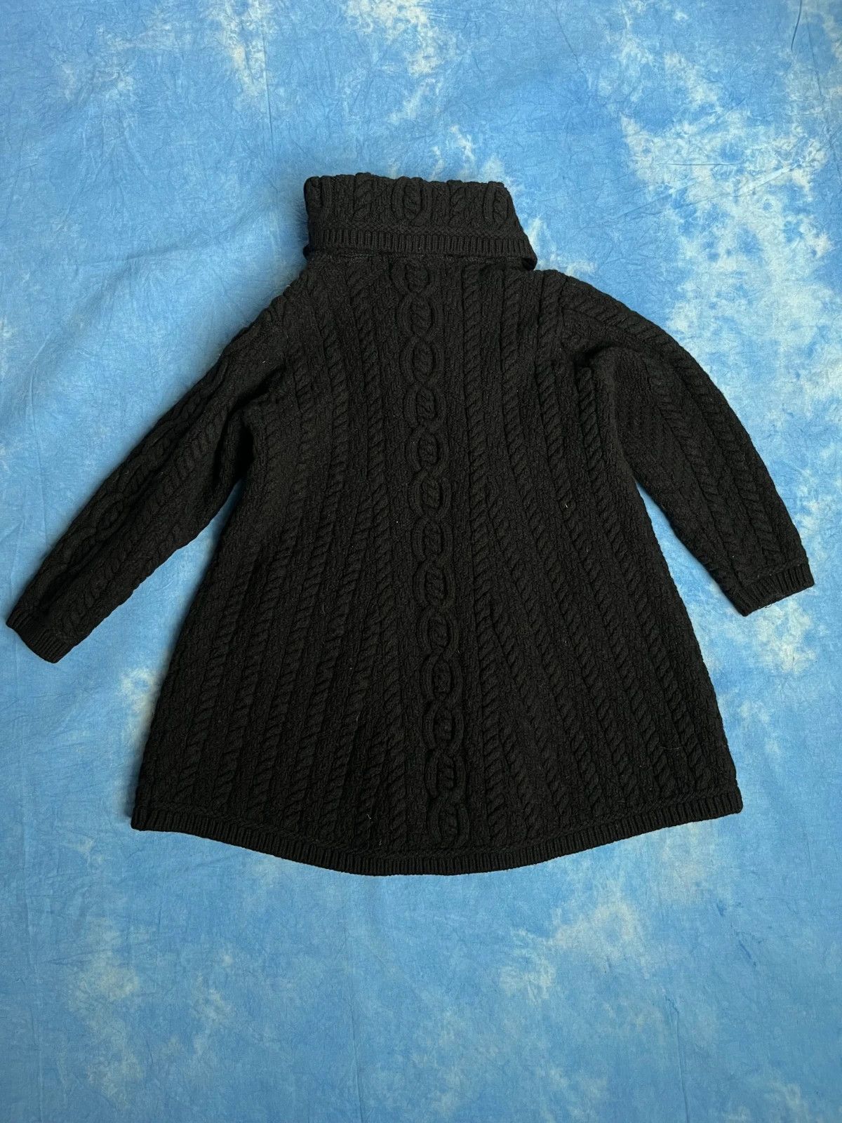 Aran Crafts Vintage Aran Sweater Market Merino Wool Cardigan Knitwear Size XS / US 0-2 / IT 36-38 - 2 Thumbnail