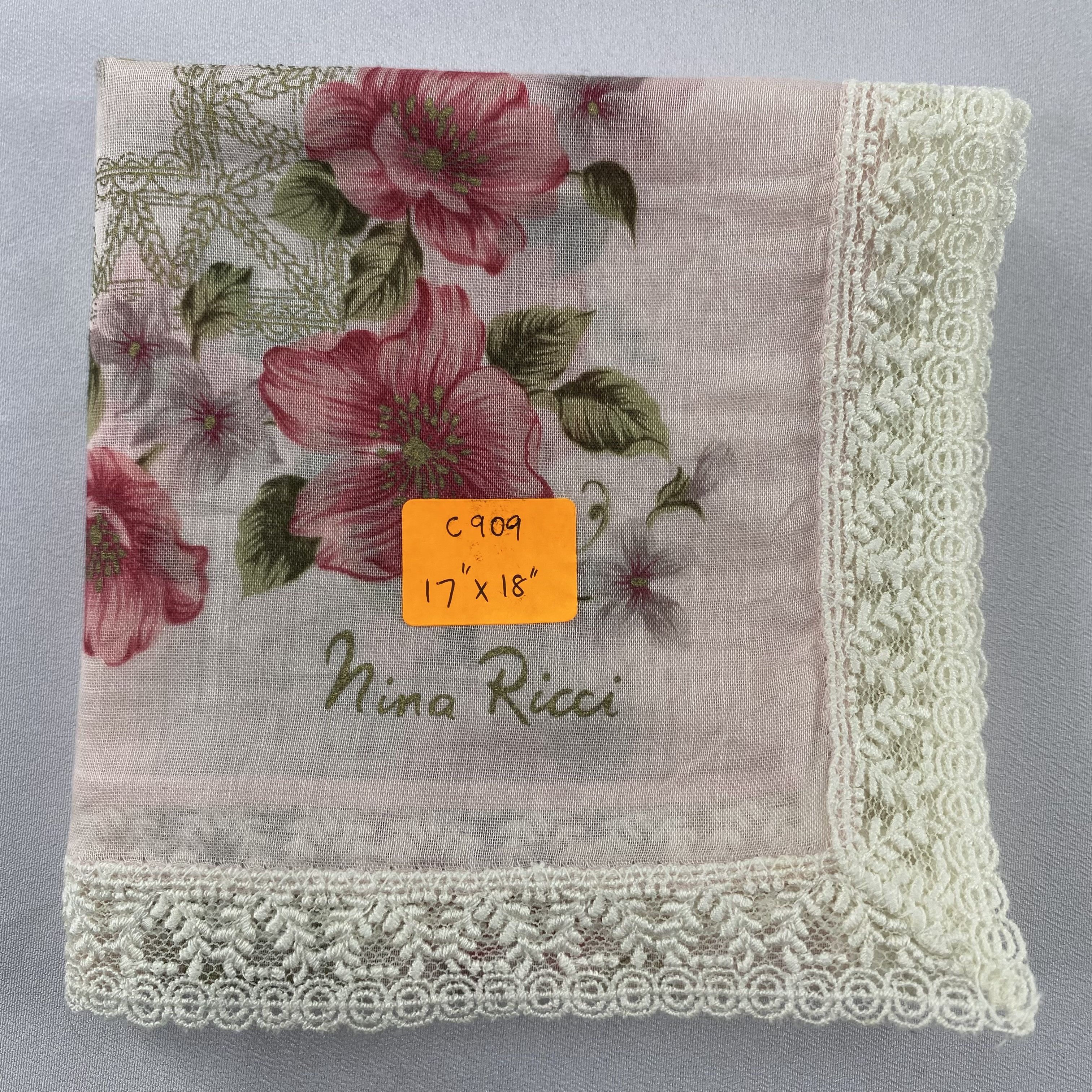 Nina Ricci Nina Ricci Handkerchief / Bandana / Neckerchief C909 Size ONE SIZE - 9 Thumbnail