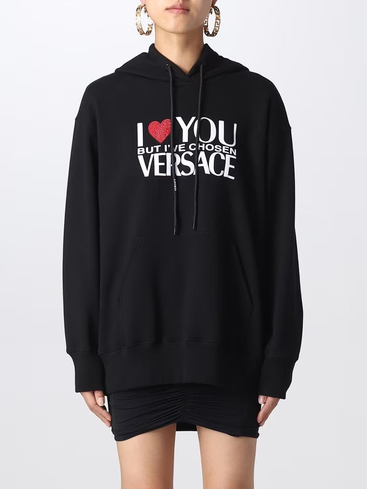 o1y0226 Hoodie in Black/White