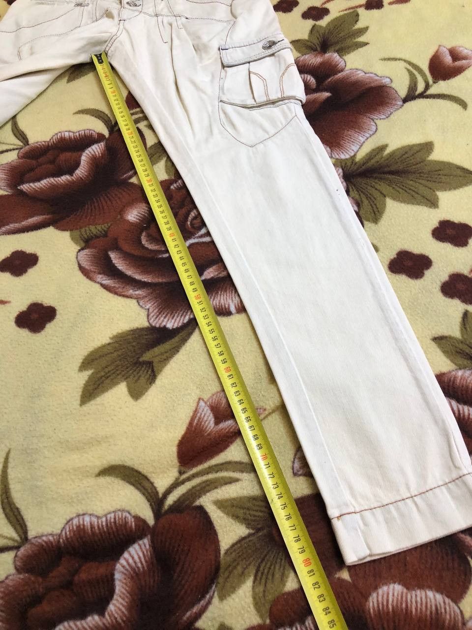 Miss Sixty Miss Sixty Zippered Pockets Straight Leg Jeans cargo Size 28" / US 6 / IT 42 - 12 Thumbnail