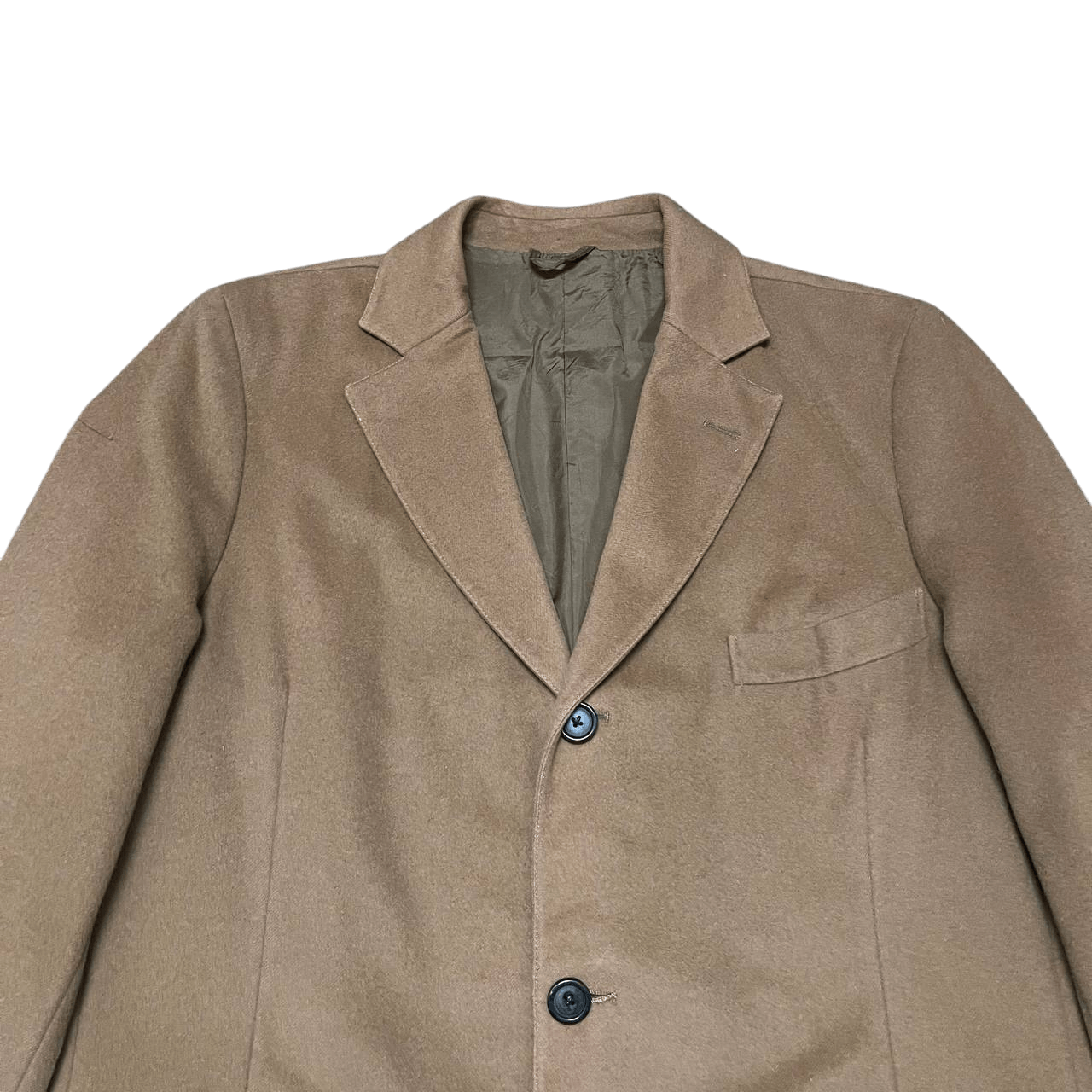 Ermenegildo Zegna Ermenegildo Zegna Wool Long Coat Size US M / EU 48-50 / 2 - 2 Thumbnail