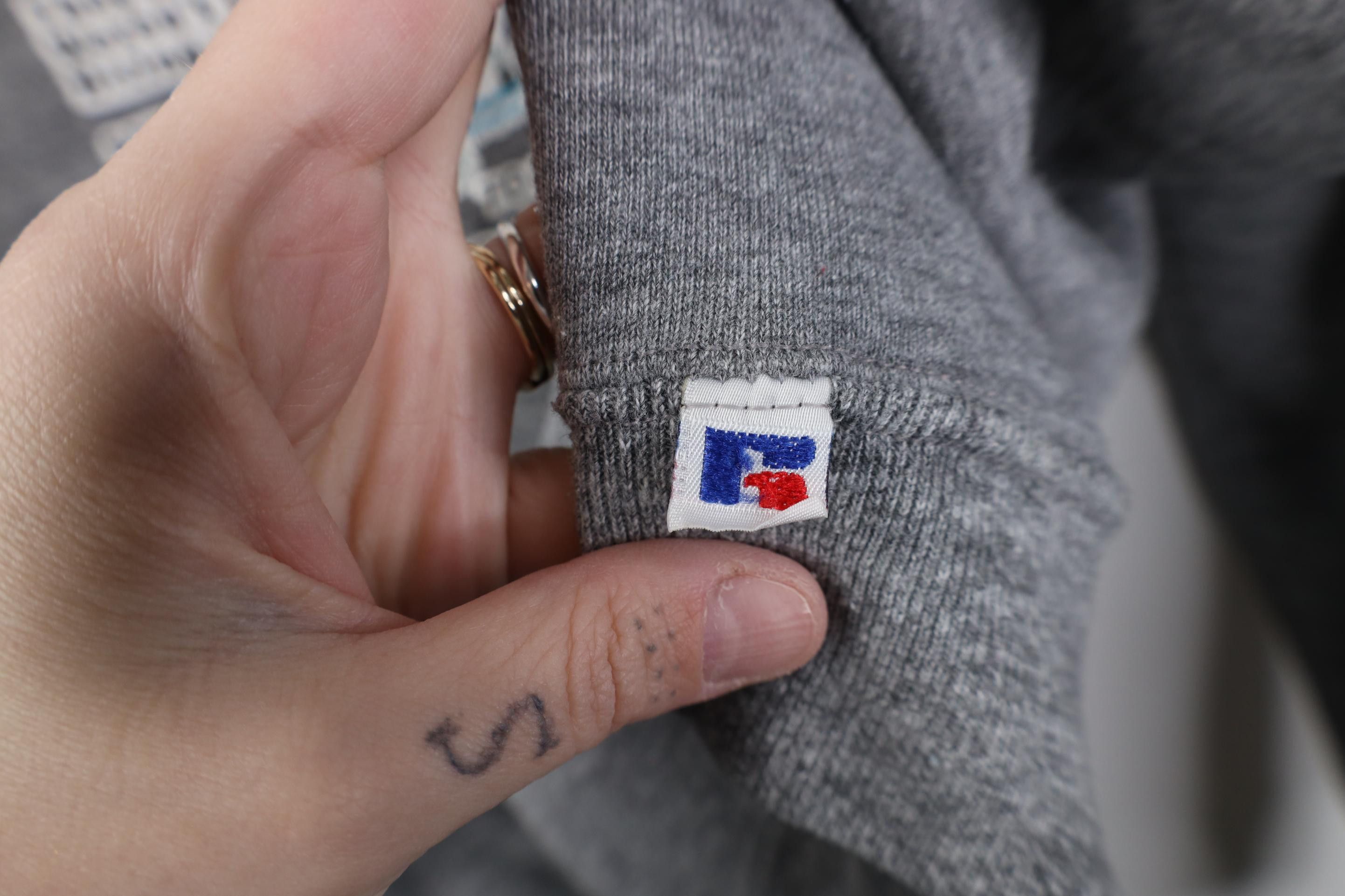 Russell Athletic Vintage 80s Russell Athletic Excuse Crewneck Sweatshirt USA Size US XL / EU 56 / 4 - 5 Thumbnail