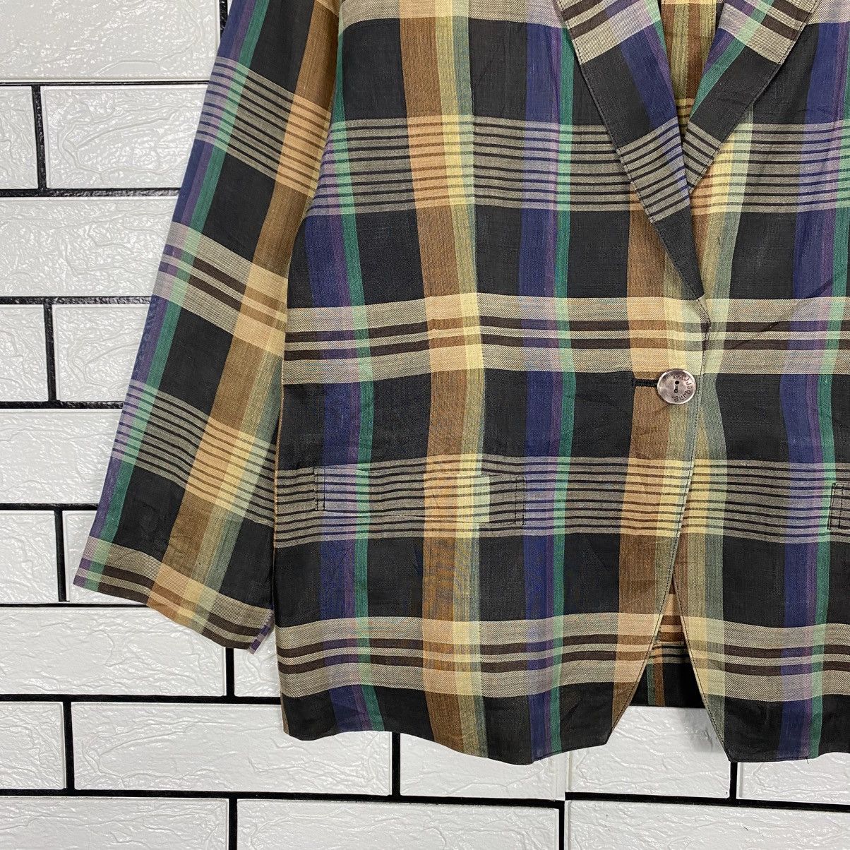 Burberry 📌Vintage Chore Jacket Burberrys Tartan Design Check Size US M / EU 48-50 / 2 - 5 Thumbnail