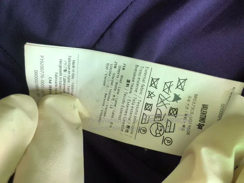 Valentino Valentino Purple wool coat Size M / US 6-8 / IT 42-44 - 7 Thumbnail