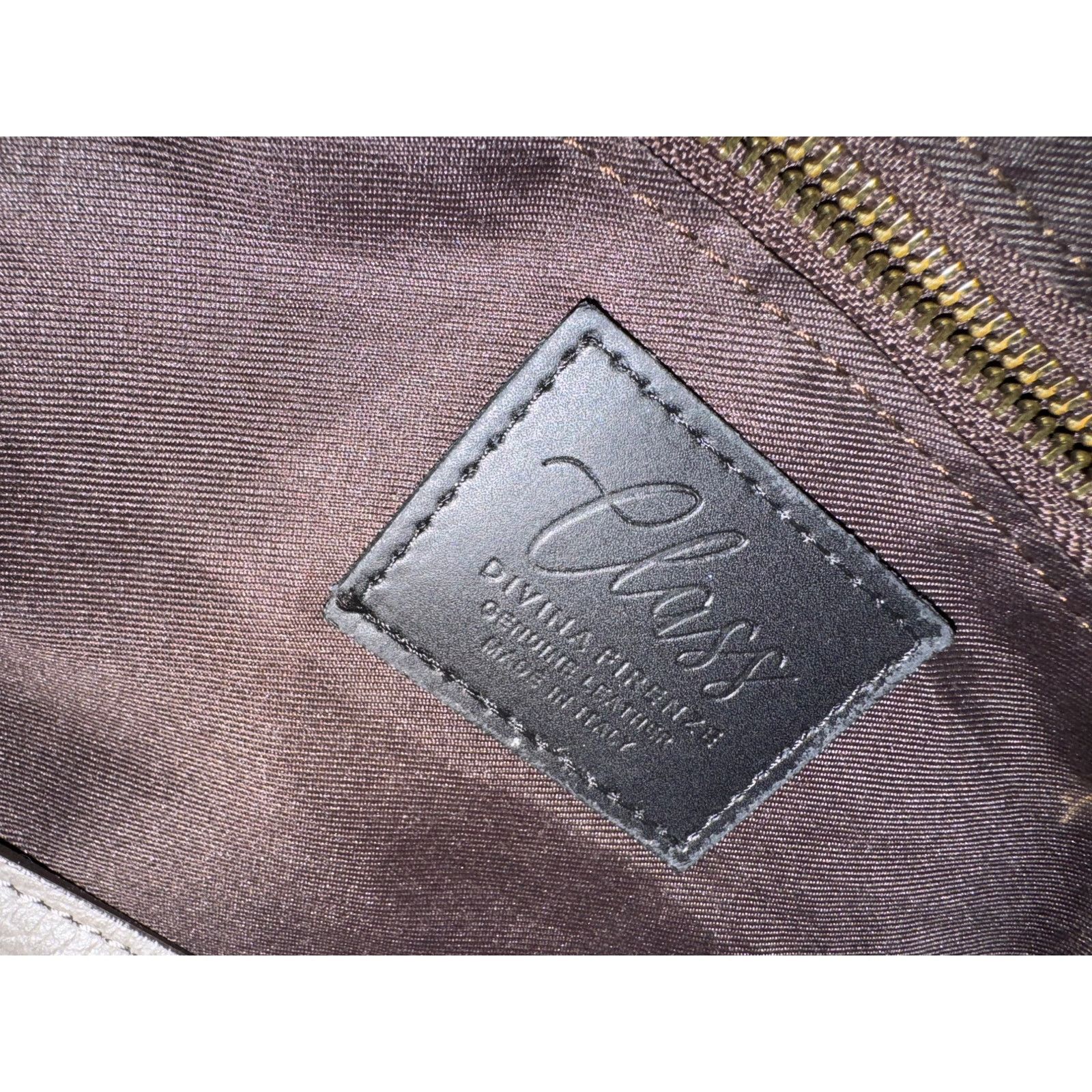 Other Class / Divina Firenze / Purse / Shoulder Bag / gray / EUC Size ONE SIZE - 6 Thumbnail