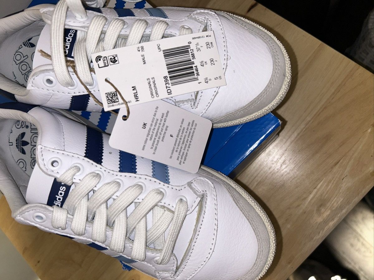 Adidas ADIDAS HRLM SNS Sneakers Men's Size 5 White Blue ID7398 Size US 5 / EU 37 - 8 Thumbnail