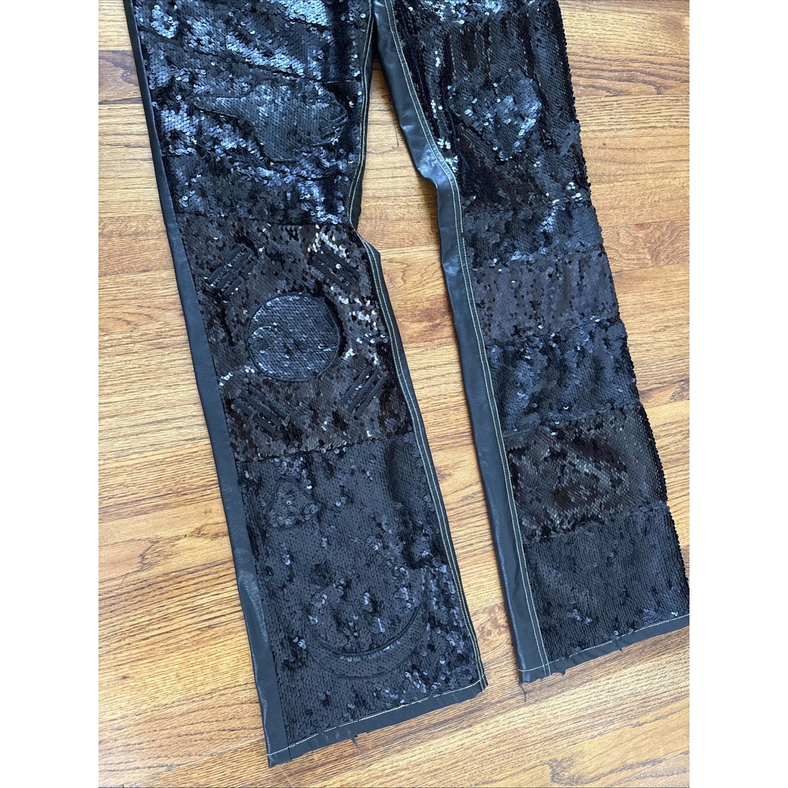 Whensmokeclears Whensmokeclears WSC SEQUIN PANTS Men’s Size 38 SEE PHOTOS! Size US 38 / EU 54 - 3 Thumbnail