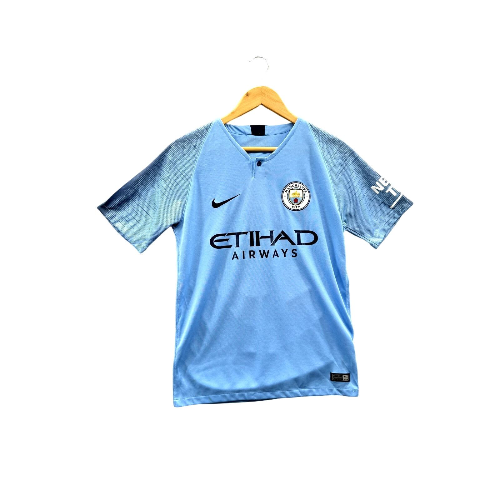 Nike Nike Manchester City Webster #1 Home Football Soccer Jersey Size US S / EU 44-46 / 1 - 1 Thumbnail