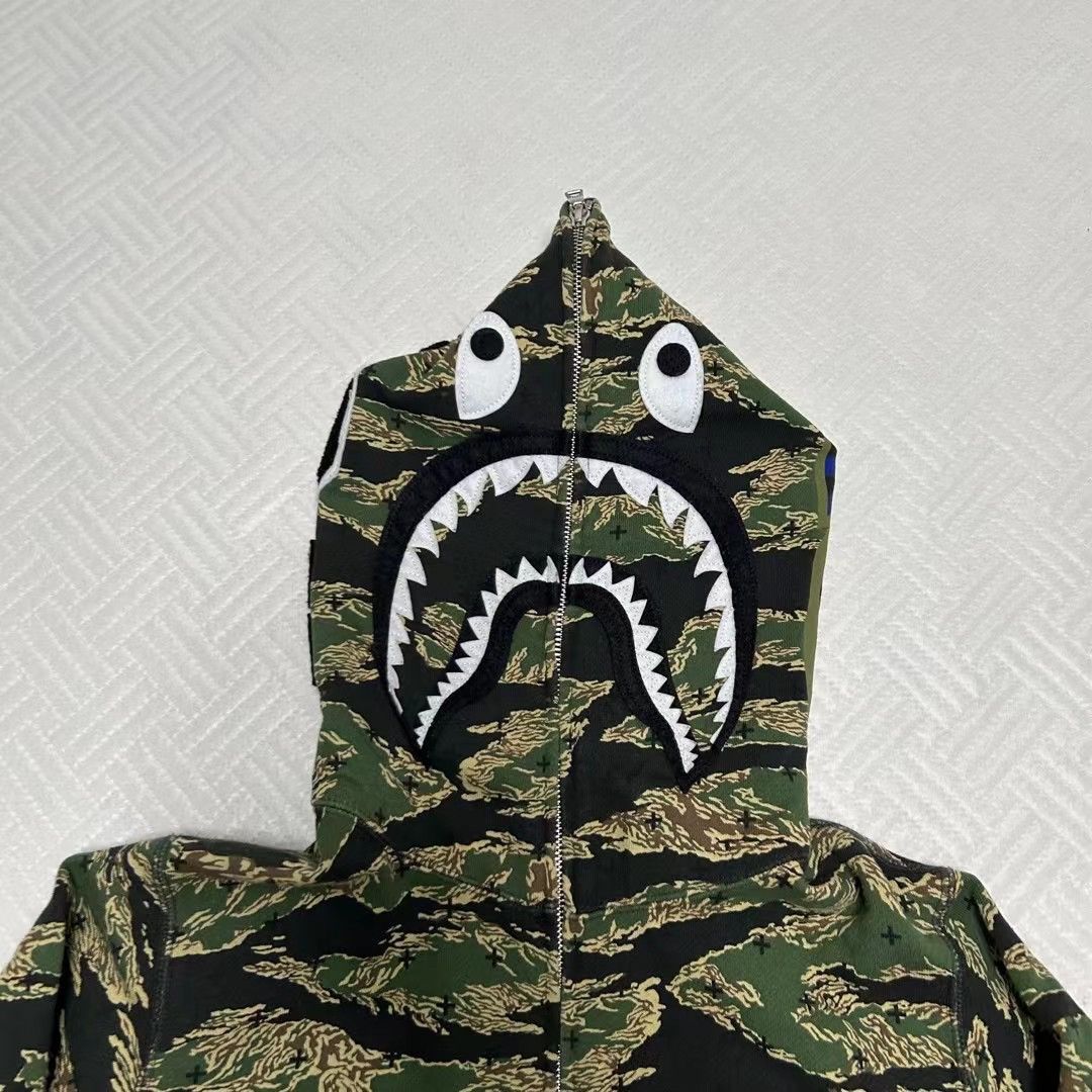 Bape BAPE x CMSS SHARK FULL ZIP HOODIE Size US M / EU 48-50 / 2 - 3 Thumbnail