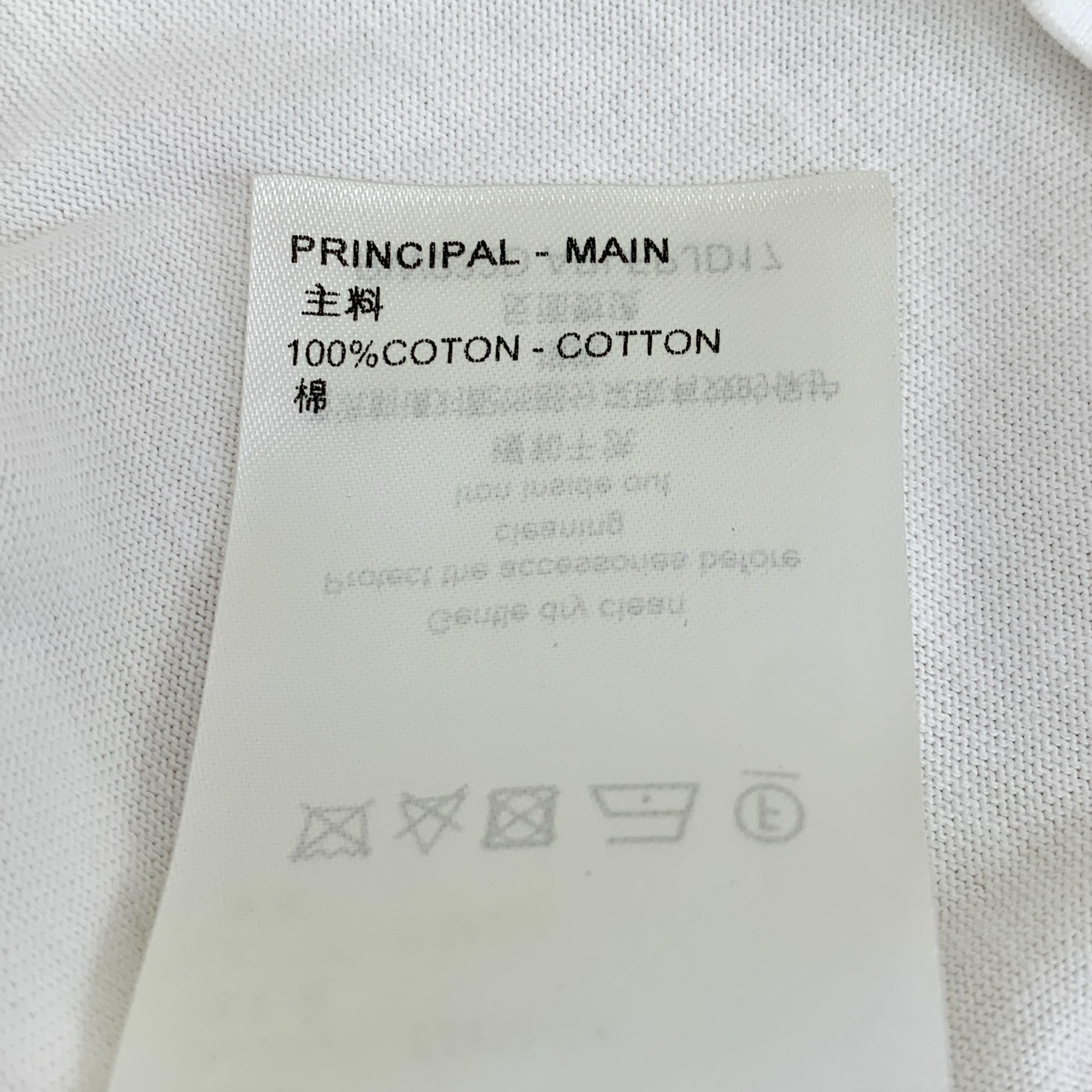 Louis Vuitton Louis Vuitton White Chain Cotton Round-Neck Short-Sleeved Dr Size S / US 4 / IT 40 - 3 Thumbnail