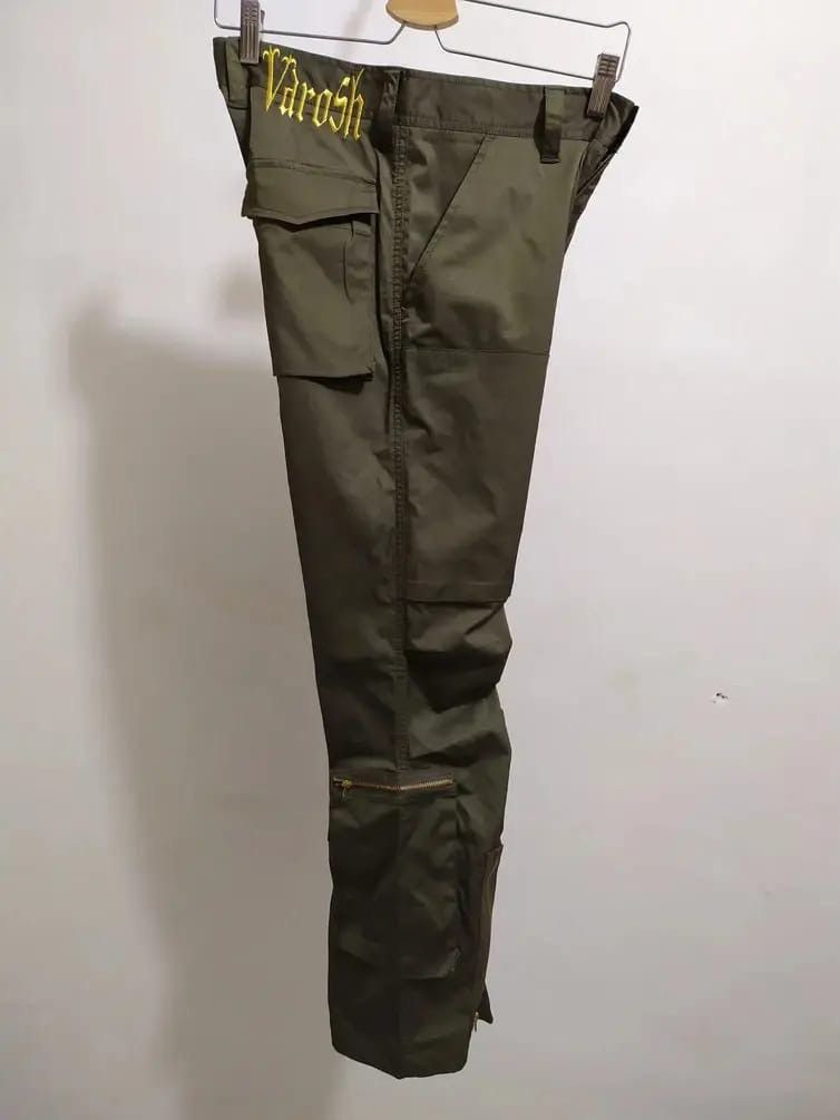 Japanese Brand VAROSH Japan Multi Pocket CargoTactical Utility olive Pants Size US 28 / EU 44 - 13 Thumbnail