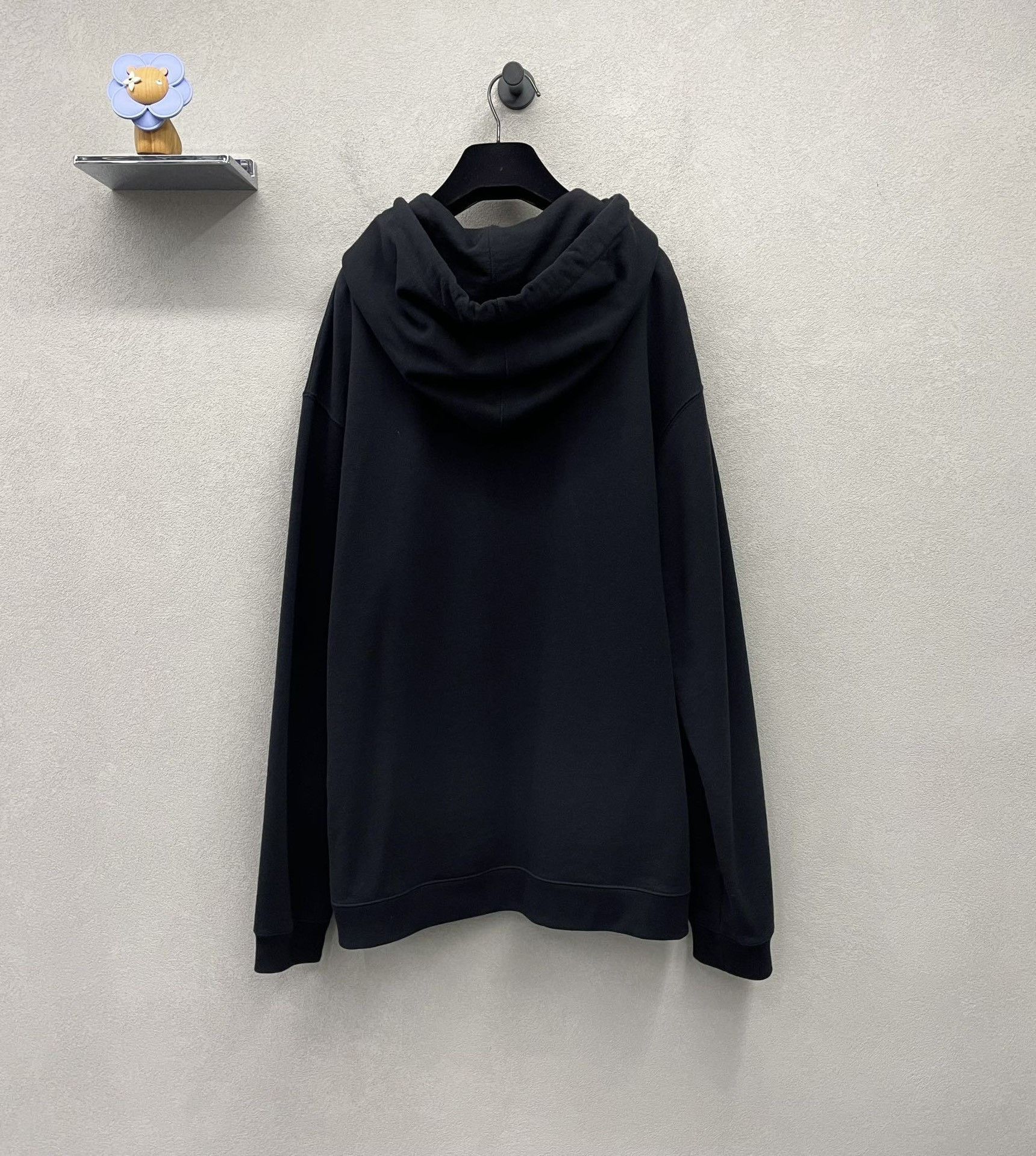 Gucci Gucci Black letter hooded sweatshirt 2501-Nextarrow Size US M / EU 48-50 / 2 - 2 Thumbnail