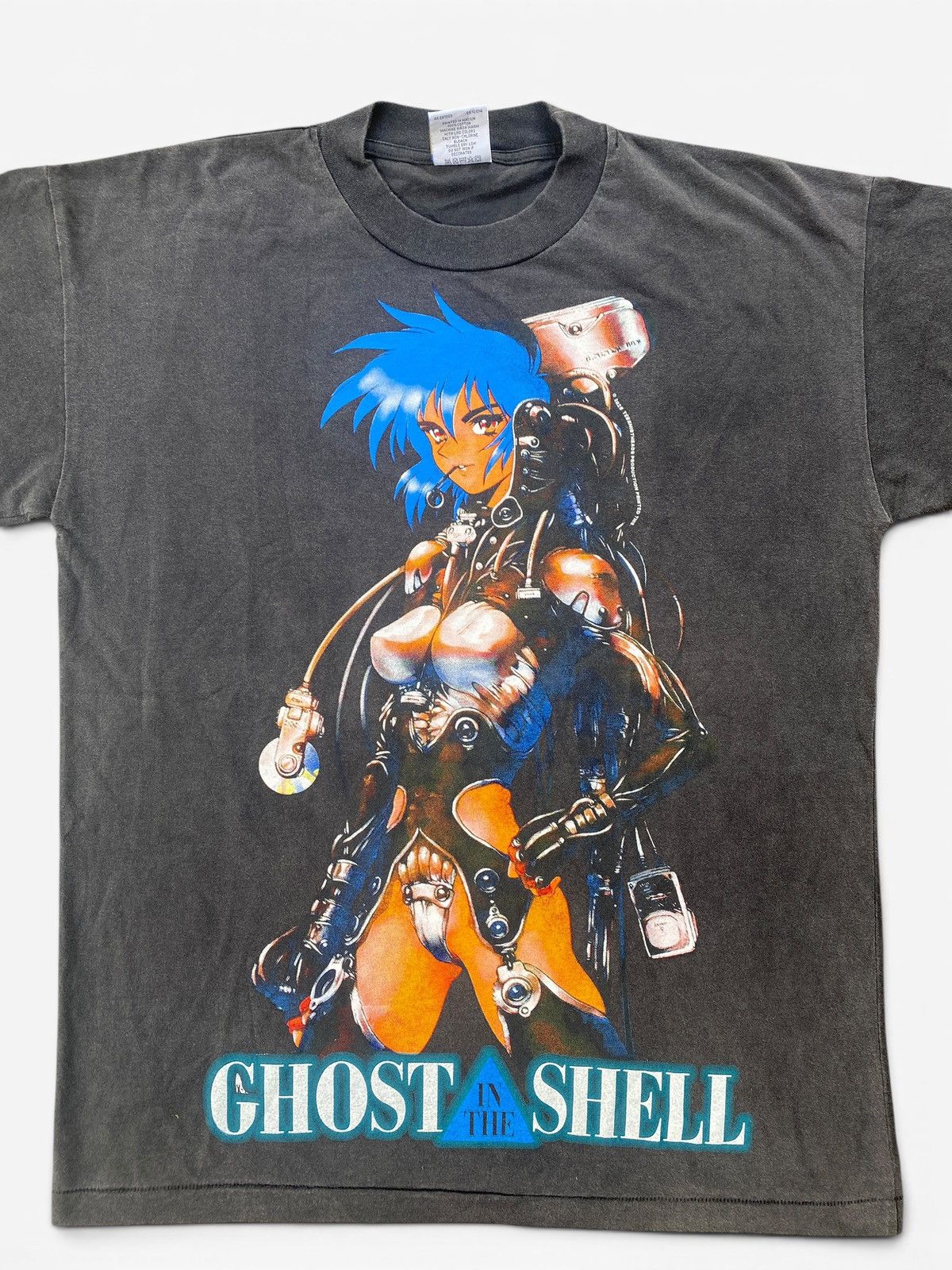 Japanese Brand Anime Ghost in The Shell anime Double Sided Graphic Tee Size US L / EU 52-54 / 3 - 3 Thumbnail