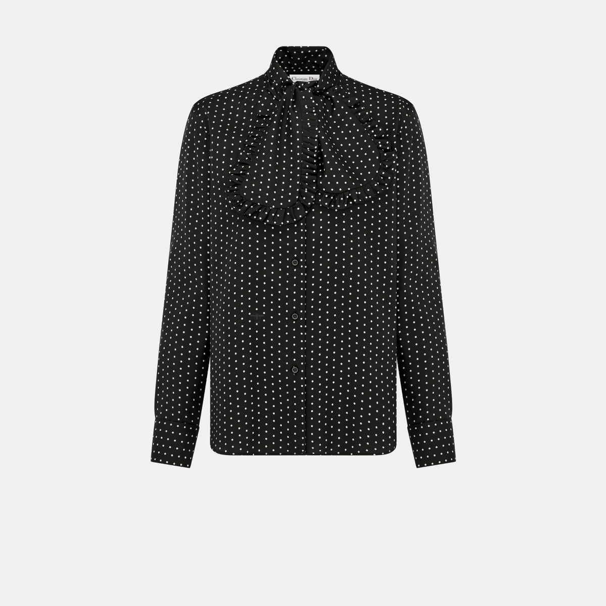 image of Dior O1Bcso1Str0524 Shirt In Black, Women's (Size Medium)