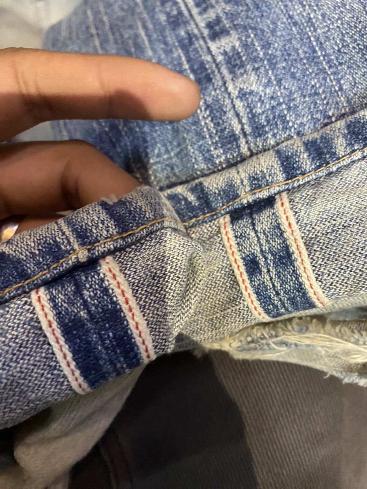 Japanese Brand Japan 🇯🇵 EXHIBITIONIST selvedge Size US 35 - 7 Thumbnail