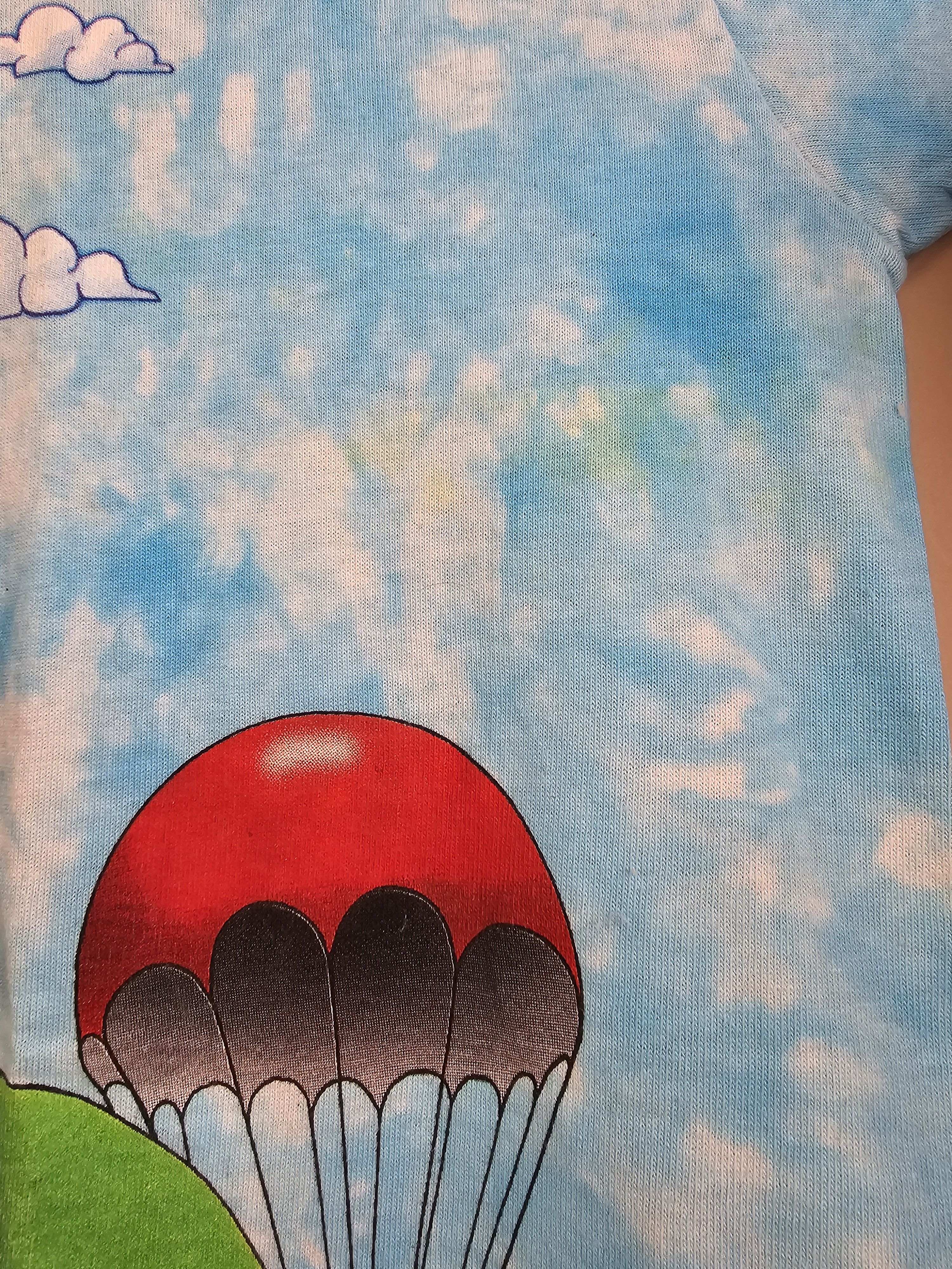 Band Tees × Grateful Dead × Vintage 1993 Grateful Dead Liquid Blue Greg Genrich XL 23" 31" Size US XL / EU 56 / 4 - 3 Thumbnail