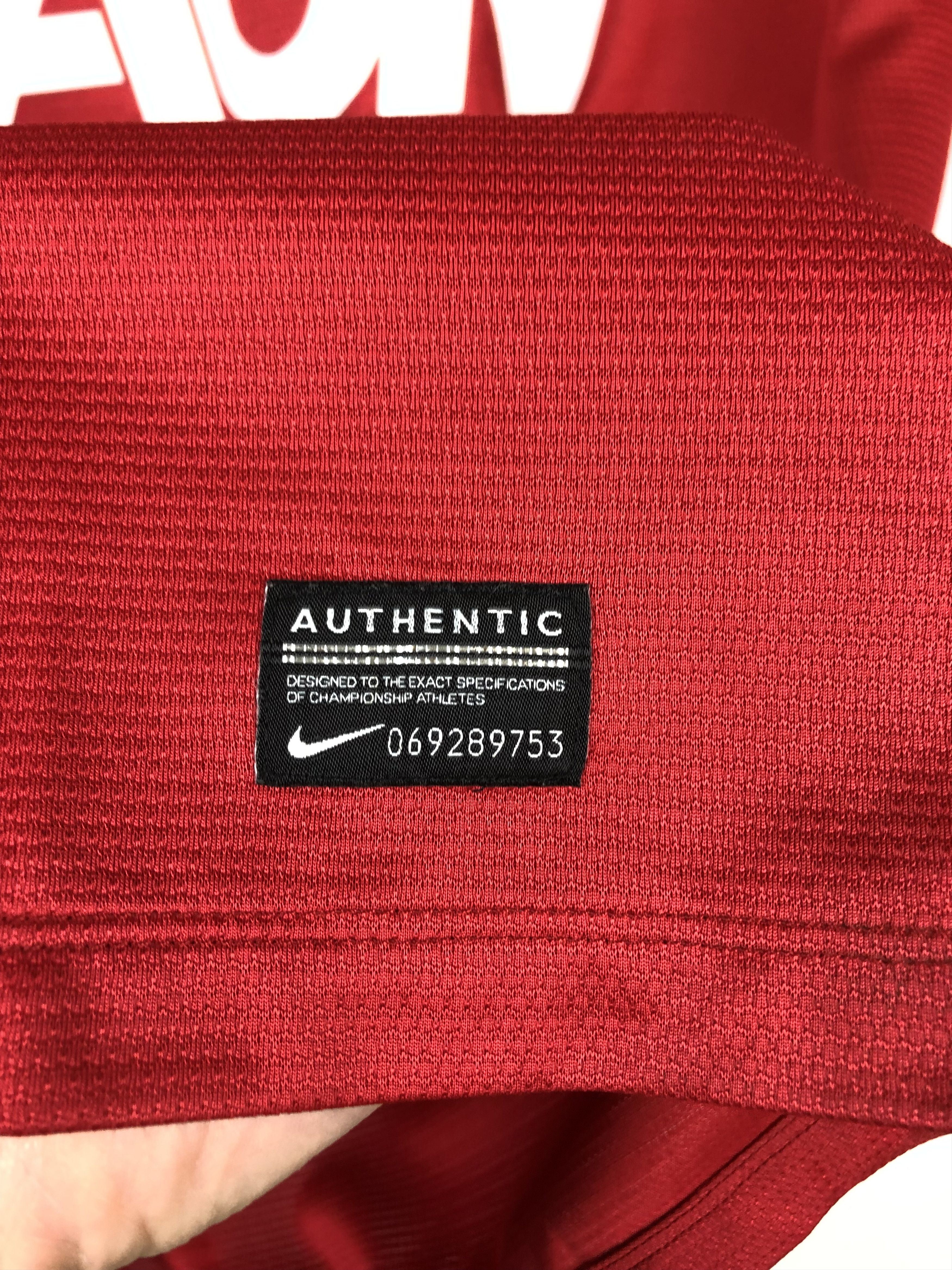 Nike Manchester United football shirt 2013 Soccer Nike Jersey Size US L / EU 52-54 / 3 - 8 Thumbnail