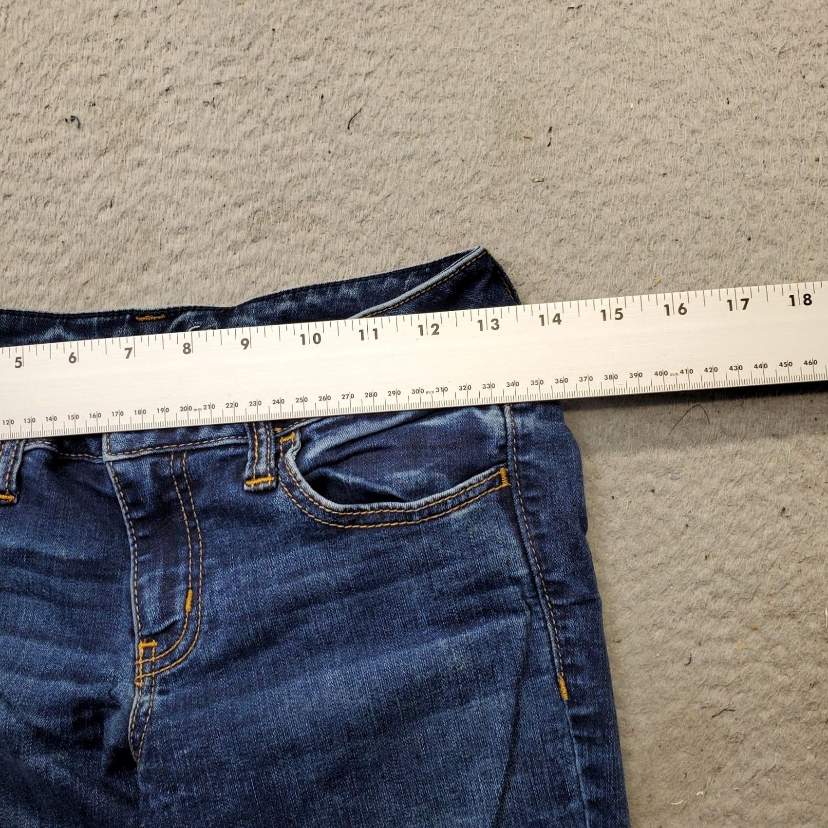 American Eagle Outfitters American Eagle Outfitters Jegging Jeans Womens 4 Blue Super Stretch Skinny Fit Shirt Women 4 Blue Jeans Size 27" / US 4 / IT 40 - 6 Thumbnail