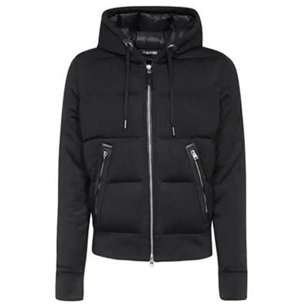Tom Ford o1loc1c0824 KDY003 Hooded Down Jacket in Black Size US L / EU 52-54 / 3 - 1 Preview