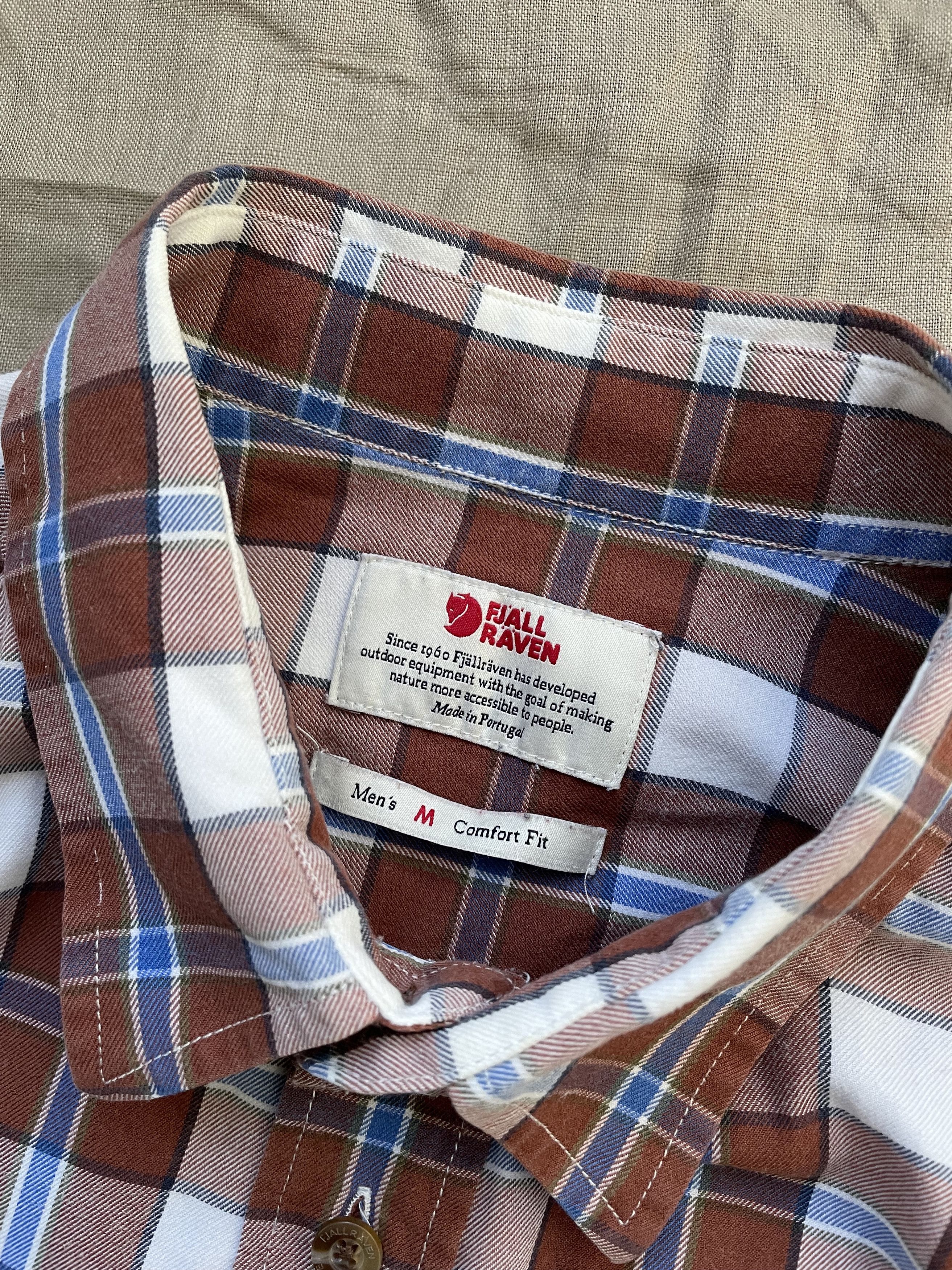 Fjallraven Fjallraven Sarek Checked Flannel Shirt 6444AC Size US M / EU 48-50 / 2 - 2 Thumbnail