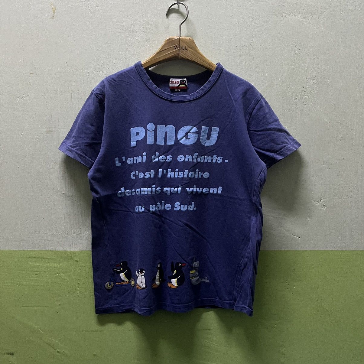 Cartoon Network Rare Faded Vintage Pingu Animation Cartoon Tees Size US XXS / EU 40 - 1 Thumbnail