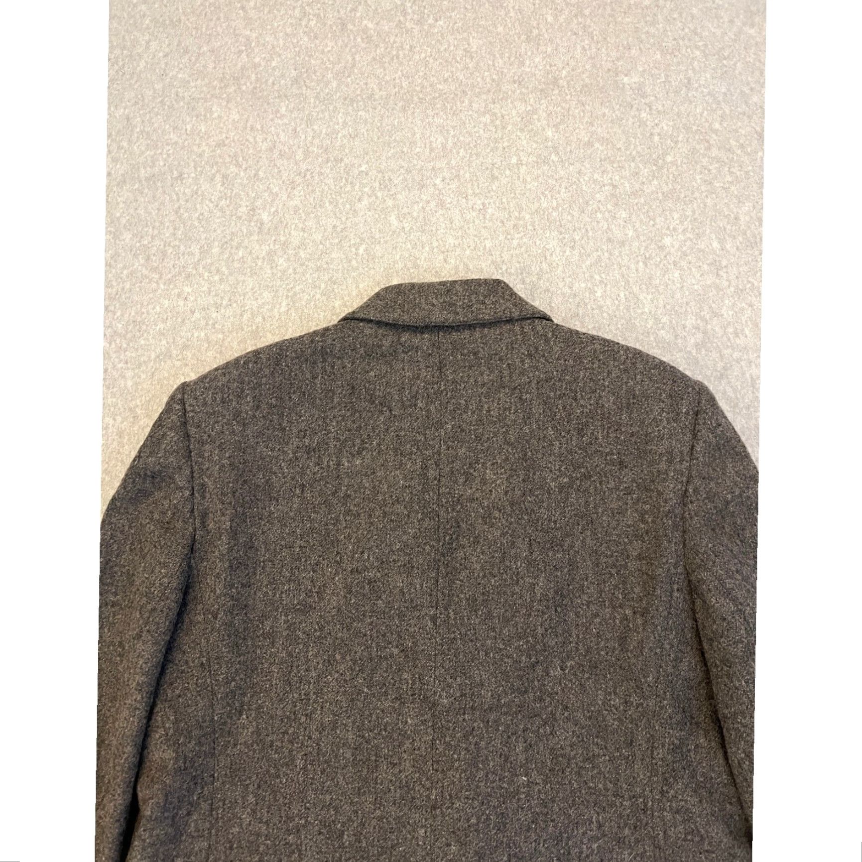 Vintage VINTAGE Park Square Blazer Womens Size 12 100% Wool Tweed Long Sleeve Gray Two Button Coat Jacket Blazer Size XL / US 12-14 / IT 48-50 - 3 Thumbnail