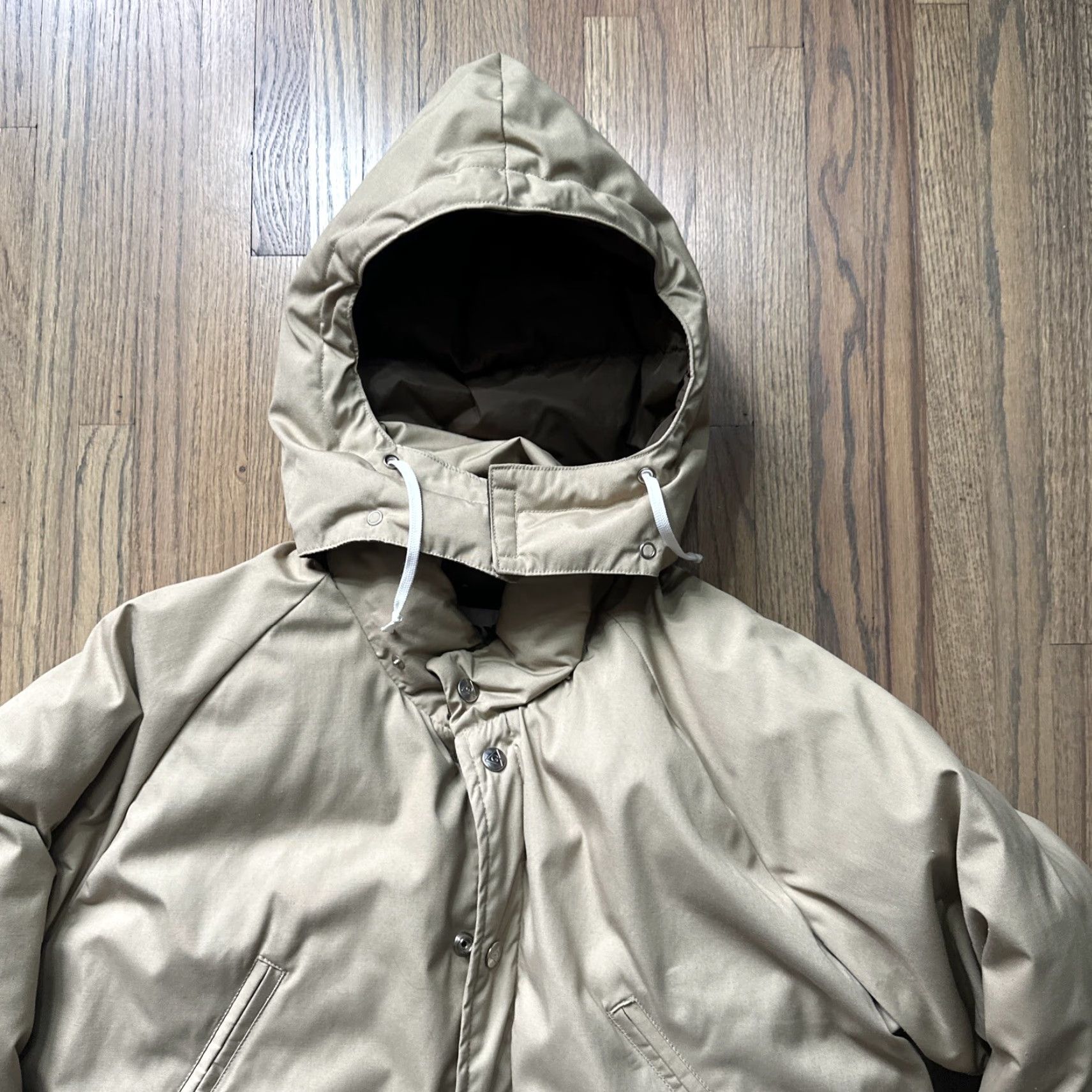 Vintage VINTAGE Gerry Expedition Puffer Jacket Hood Beige M Men Down Ski 1960s 1970s Rare Size US M / EU 48-50 / 2 - 3 Thumbnail