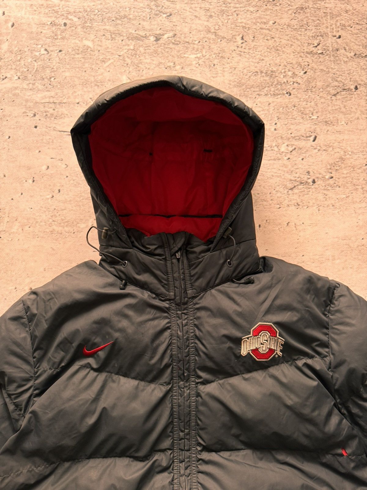 Nike × Nike ACG NIKE OHIO STATE PUFFER DOWN BASIC LOGO OVERSIZE NYLON JACKET Size US L / EU 52-54 / 3 - 6 Thumbnail
