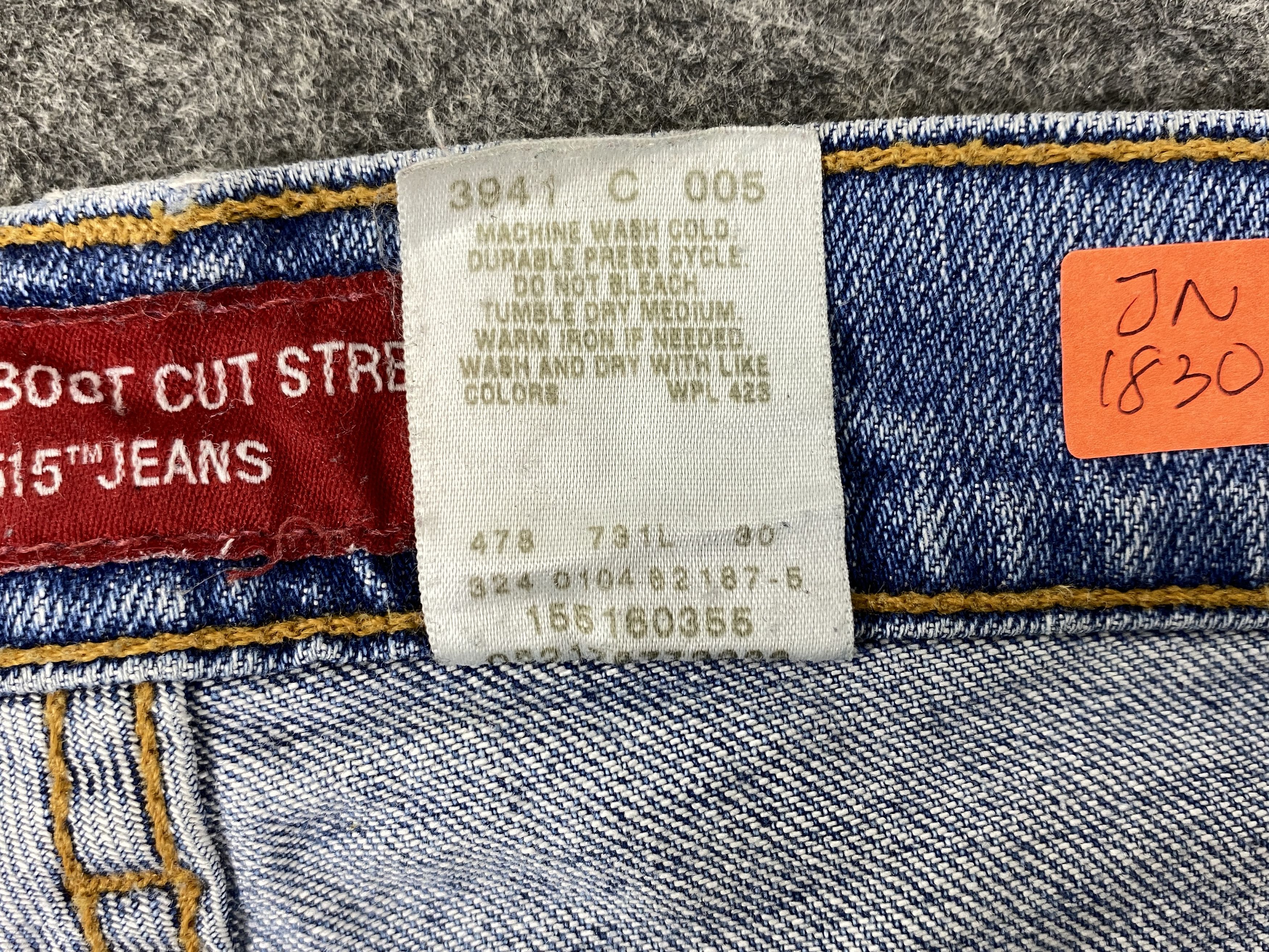 Levi's Light Blue Wash Vintage Levi's 515 Flare 35x31.5 -JN1830 Size ONE SIZE - 8 Thumbnail