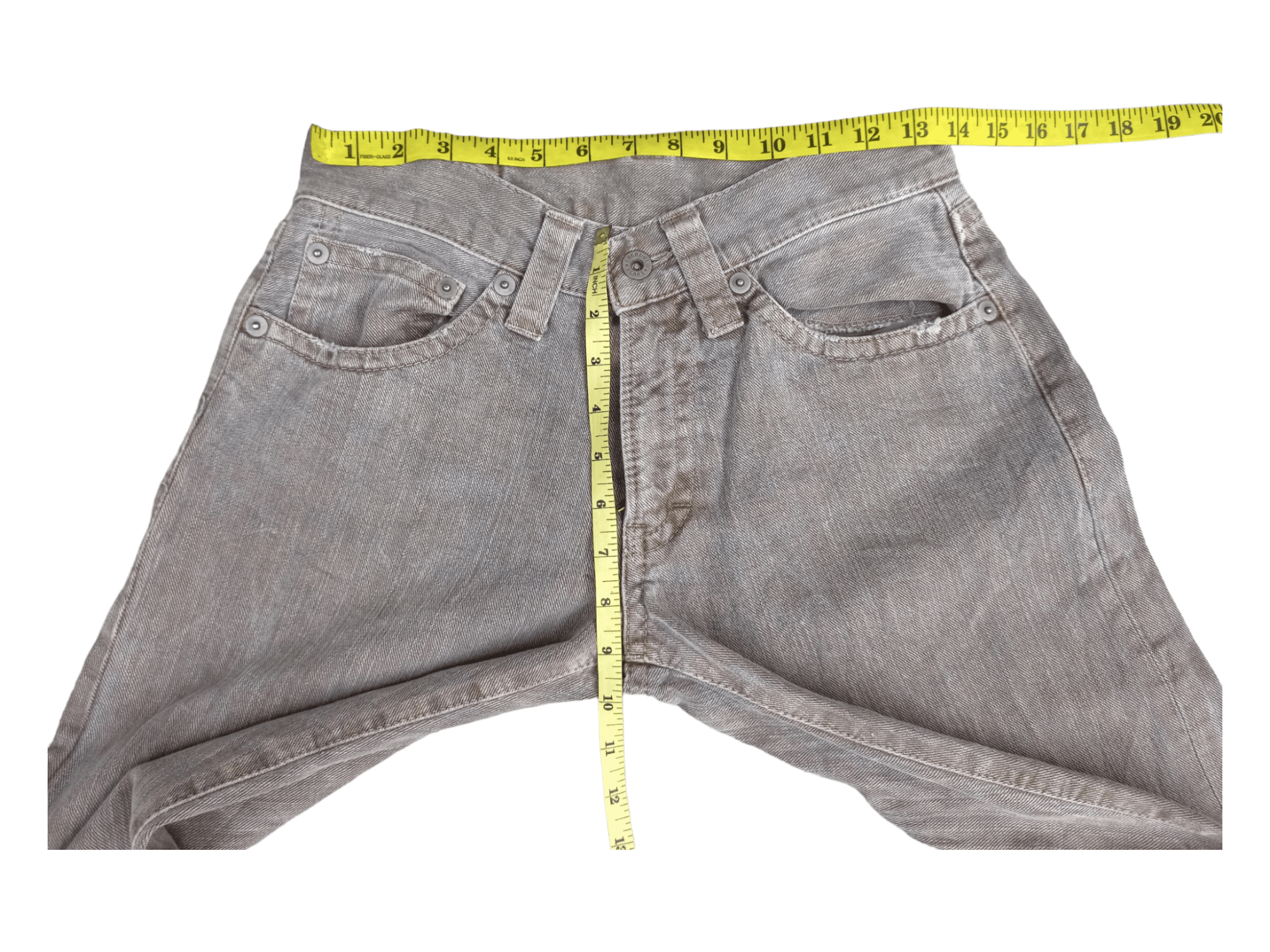 Japanese Brand CO&LU DaiCock Made In Japan Faded Jeans Size US 26 / EU 42 - 15 Thumbnail