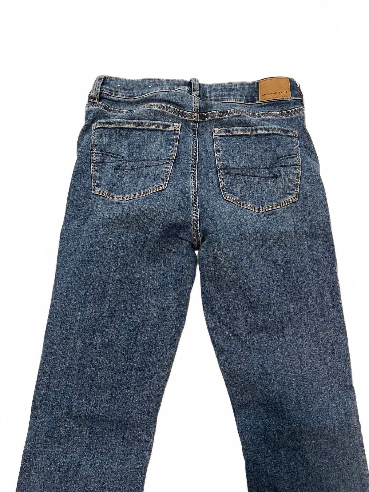 American Eagle Outfitters American Eagle Women’s Hi-Rise Skinny Kick sz 8 Long Size 29" - 4 Thumbnail