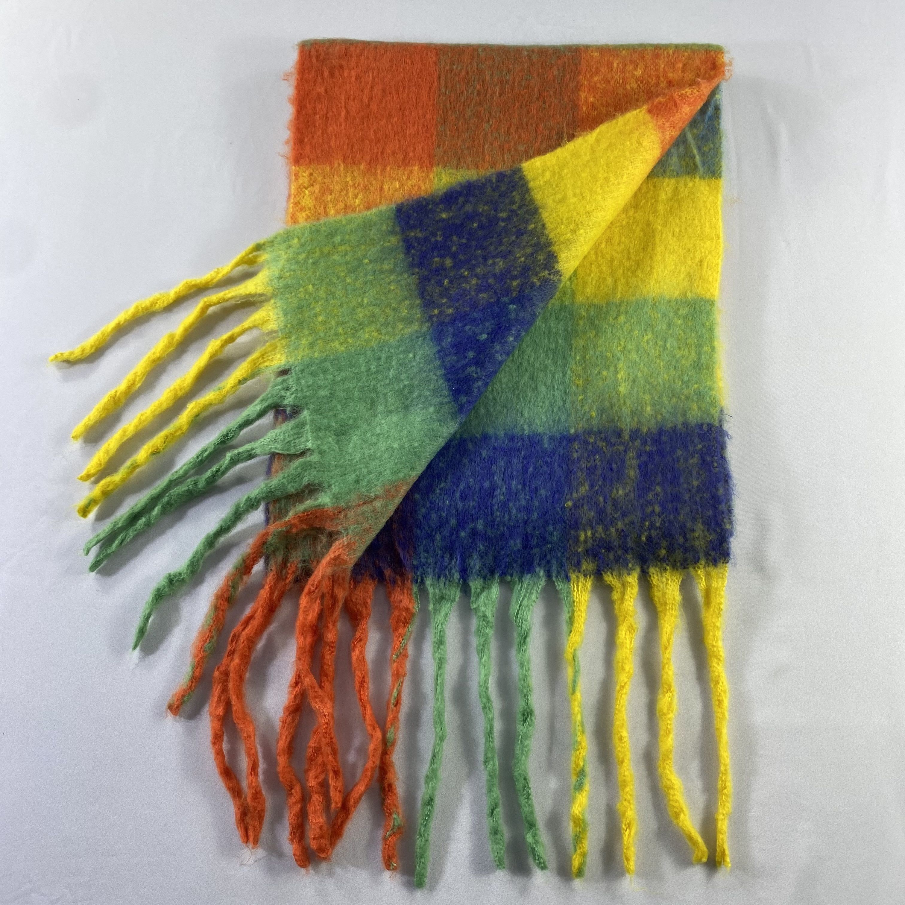 Japanese Brand × Other Multicolor Scarf Neck Wrap Muffler Size ONE SIZE - 4 Thumbnail