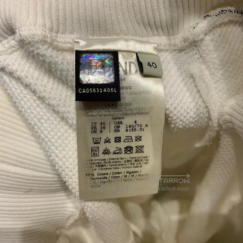 Fendi Fendi Side Logo Striped White Casual Sport Pants Size 26" / US 2 / IT 38 - 4 Thumbnail