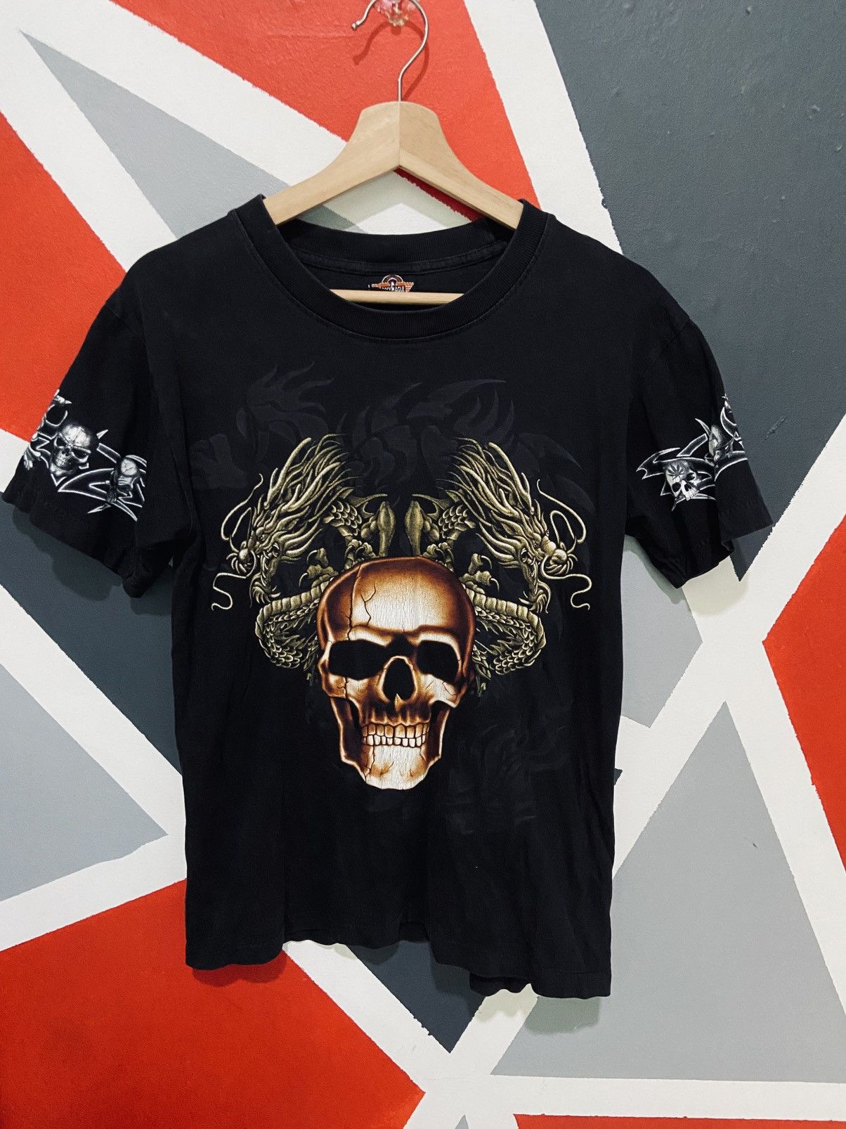 Vintage Vintage Skull Tee Size US S / EU 44-46 / 1 - 1 Thumbnail