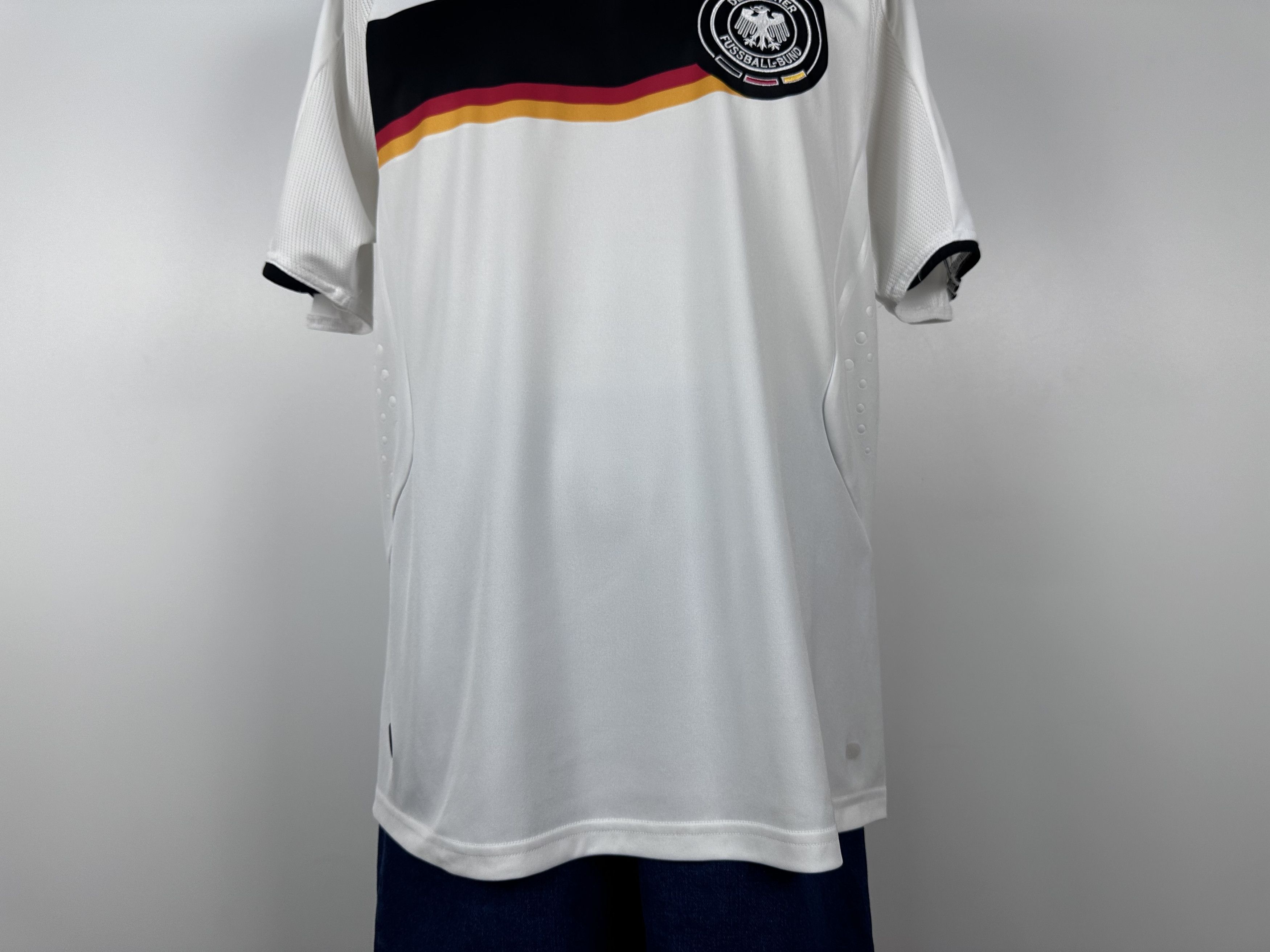 Adidas × Vintage GERMANY 2008 2009 HOME FOOTBALL SHIRT SOCCER JERSEY ADIDAS Size US L / EU 52-54 / 3 - 4 Thumbnail