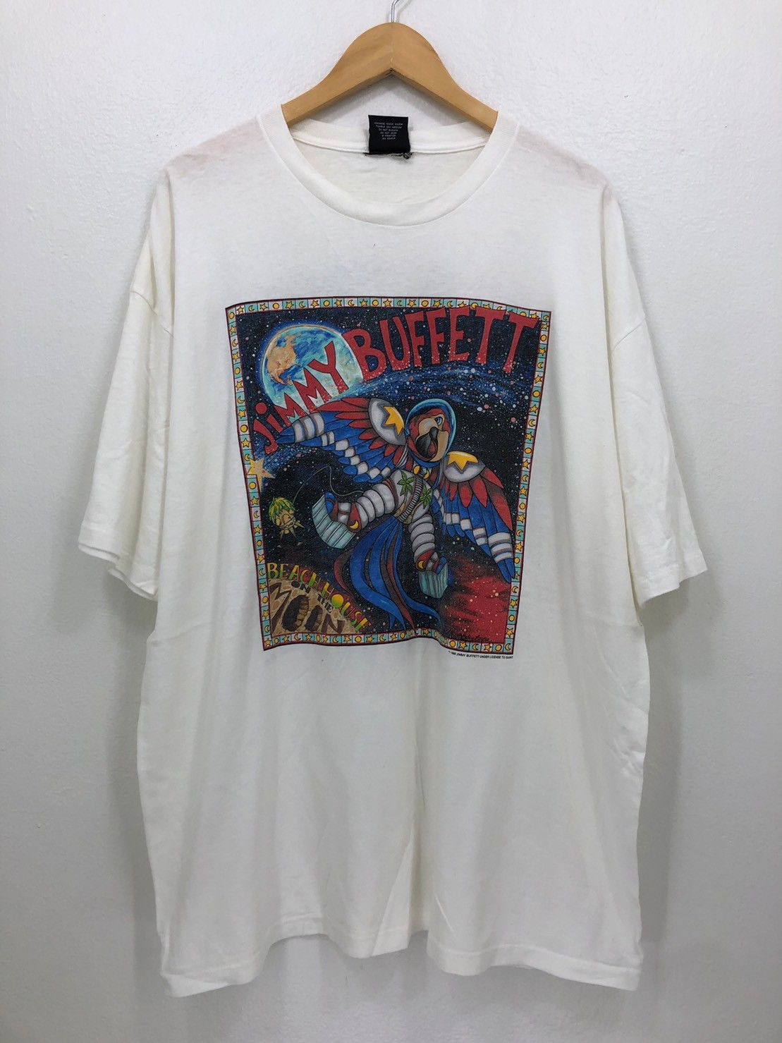 Band Tees × Vintage Vintage 1999's Jimmy Buffett Tour Beach House on the Moon BN Size US XXL / EU 58 / 5 - 4 Thumbnail