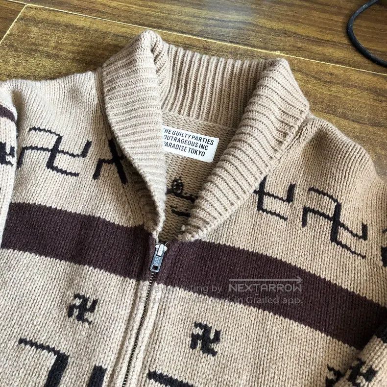 Wacko Maria Wacko Maria 18FW COWICHAN SWEATER Size US M / EU 48-50 / 2 - 2 Thumbnail