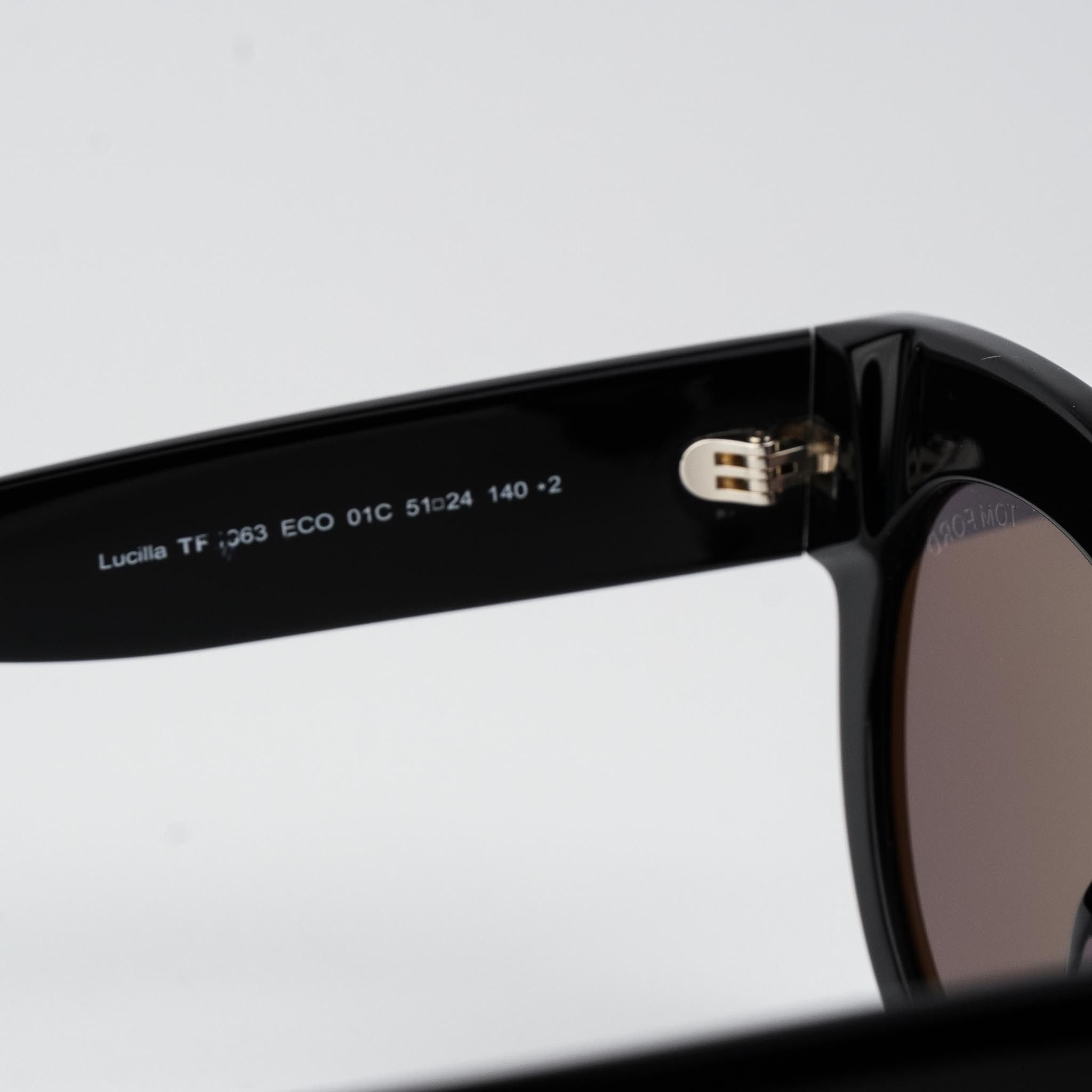 Tom Ford Tom Ford Women Sunglasses LUCILLA FT1063/S 01C BRAND NEW Size ONE SIZE - 8 Thumbnail