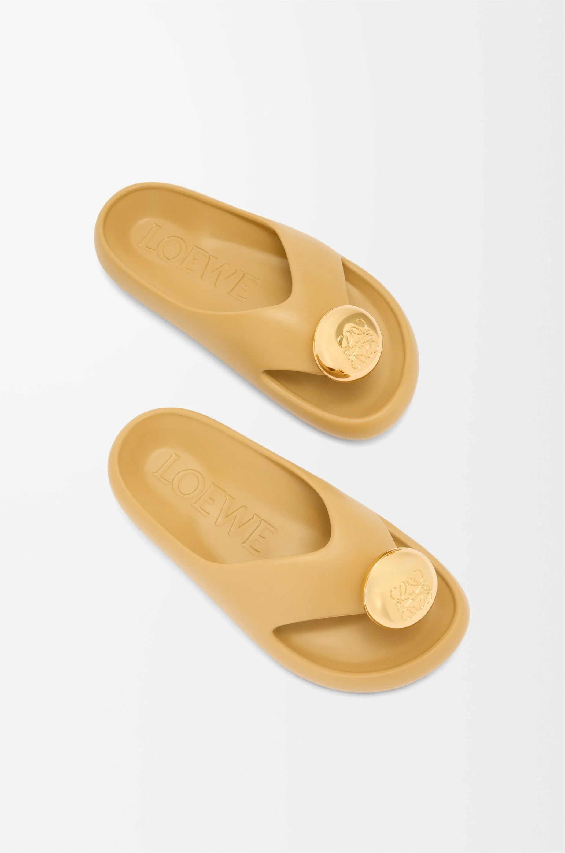 Loewe o1in1g0426 Foam Pebble Sandals in Medium Concealer Size US 9 / IT 39 - 4 Thumbnail
