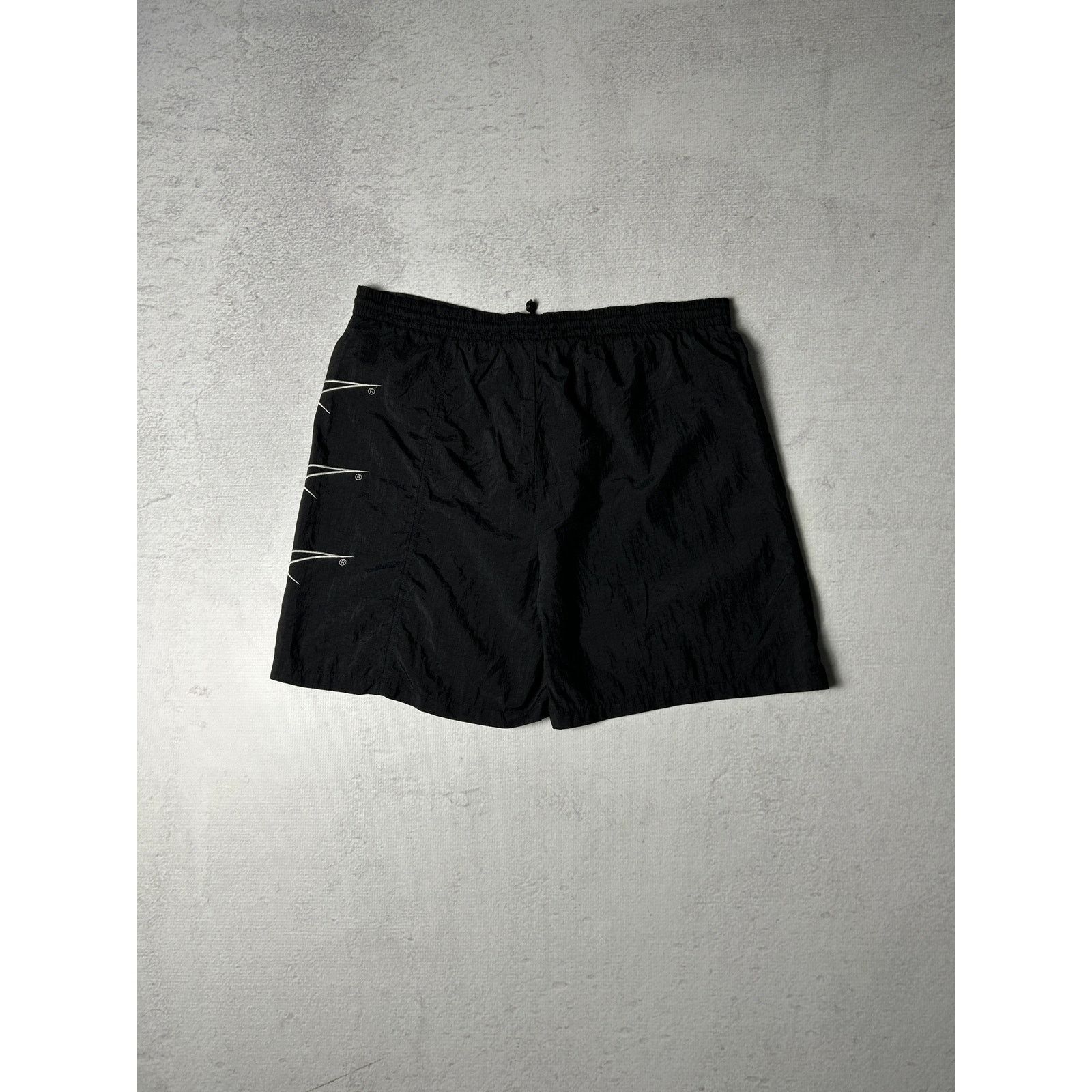Reebok Vintage 90s Reebok Black Track Shorts - Men's Medium Size US 36 / EU 52 - 2 Thumbnail