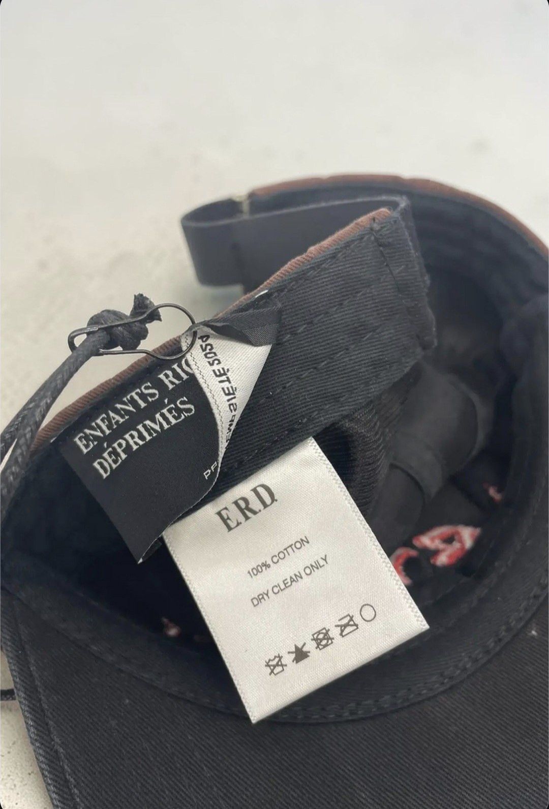 Enfants Riches Deprimes ERD Die in Bed 6-Panel Hat Size ONE SIZE - 3 Thumbnail