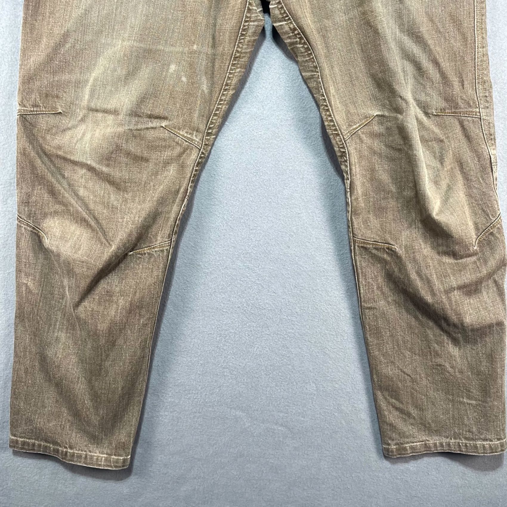 Denime Kuhl Riot Jeans Denim Pants Men's 36x30 Beige Vintage 90s Grunge Straight 5-Pocket Regular Shopwear Pants Men Size US 36 / EU 52 - 7 Thumbnail