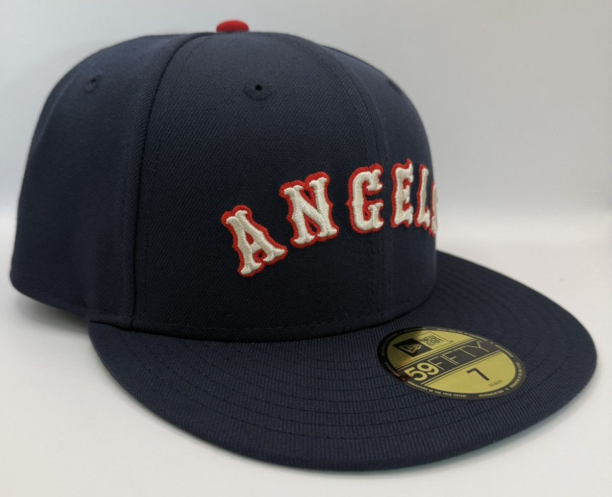 Hat Club Size 7 Hat Club LA Exclusive New Era 59Fifty Anaheim Angels Size ONE SIZE - 1 Thumbnail