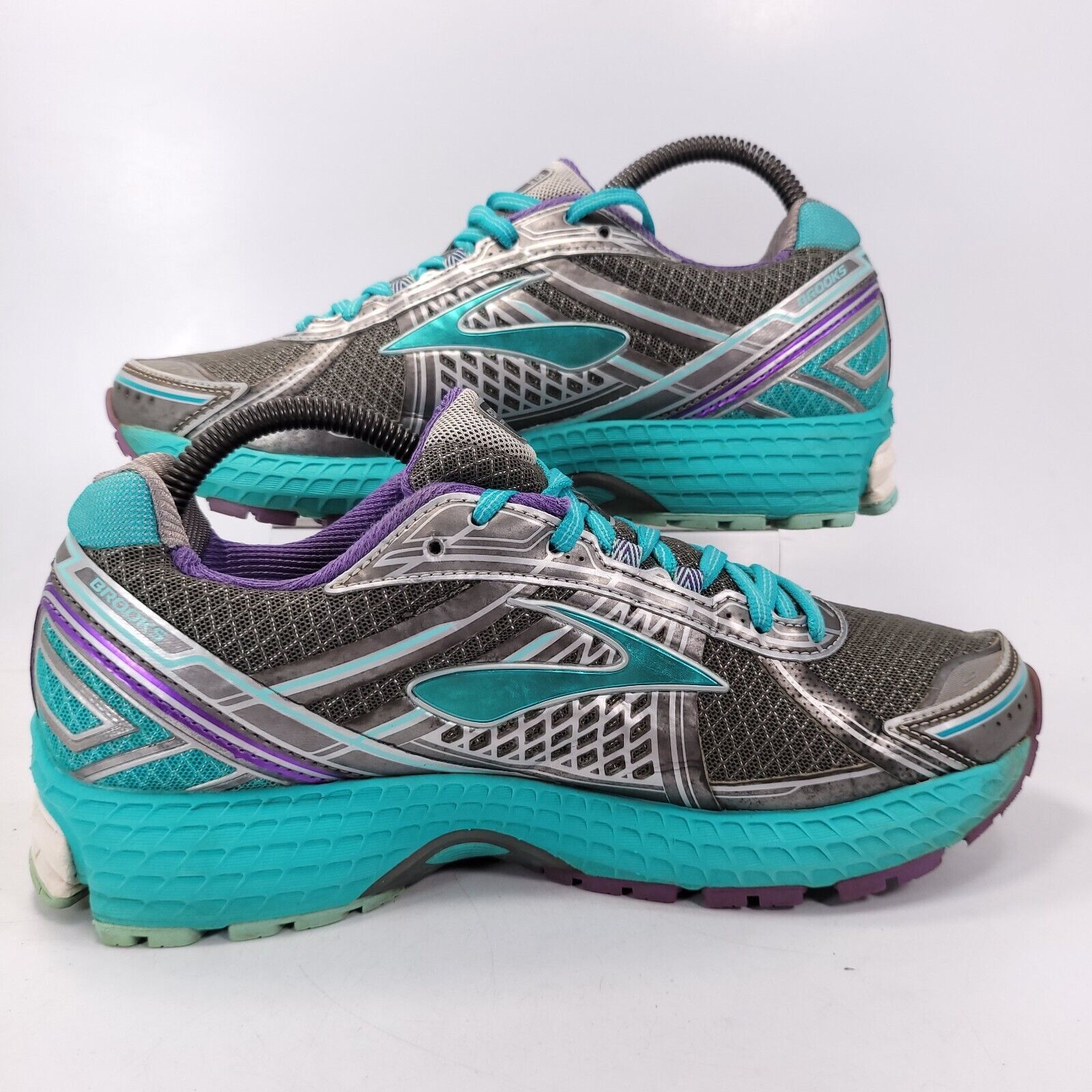 Brooks Brooks Defyance 9 Shoe Womens Size 9.5 1202051B016 Gray Blue Size US 9.5 / IT 39.5 - 6 Thumbnail
