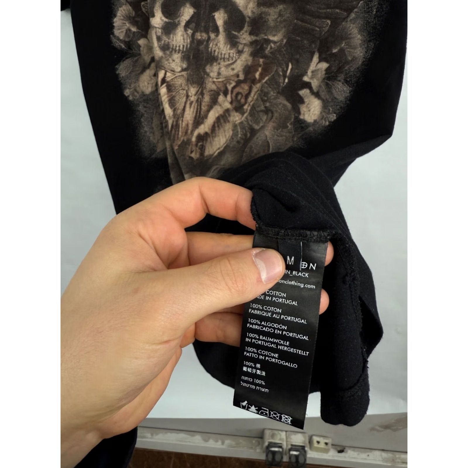Vintage Y2K Religion Skull Affliction Style T-Shirt M Black Mens XS? Size US M / EU 48-50 / 2 - 7 Thumbnail