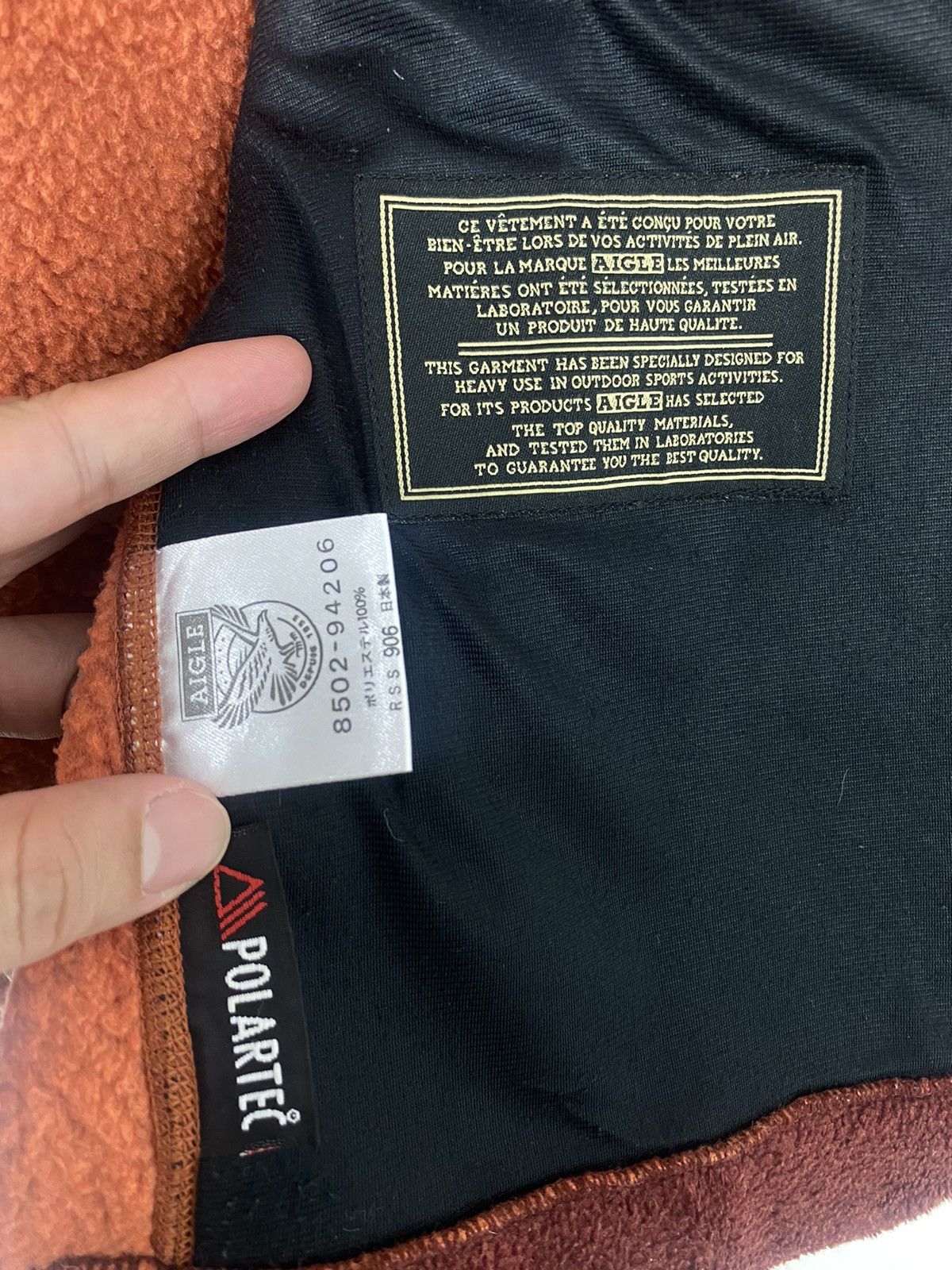 Aigle Rare‼️ Aigle Gilet Fleece Polartec Made in Japan Size US M / EU 48-50 / 2 - 7 Thumbnail
