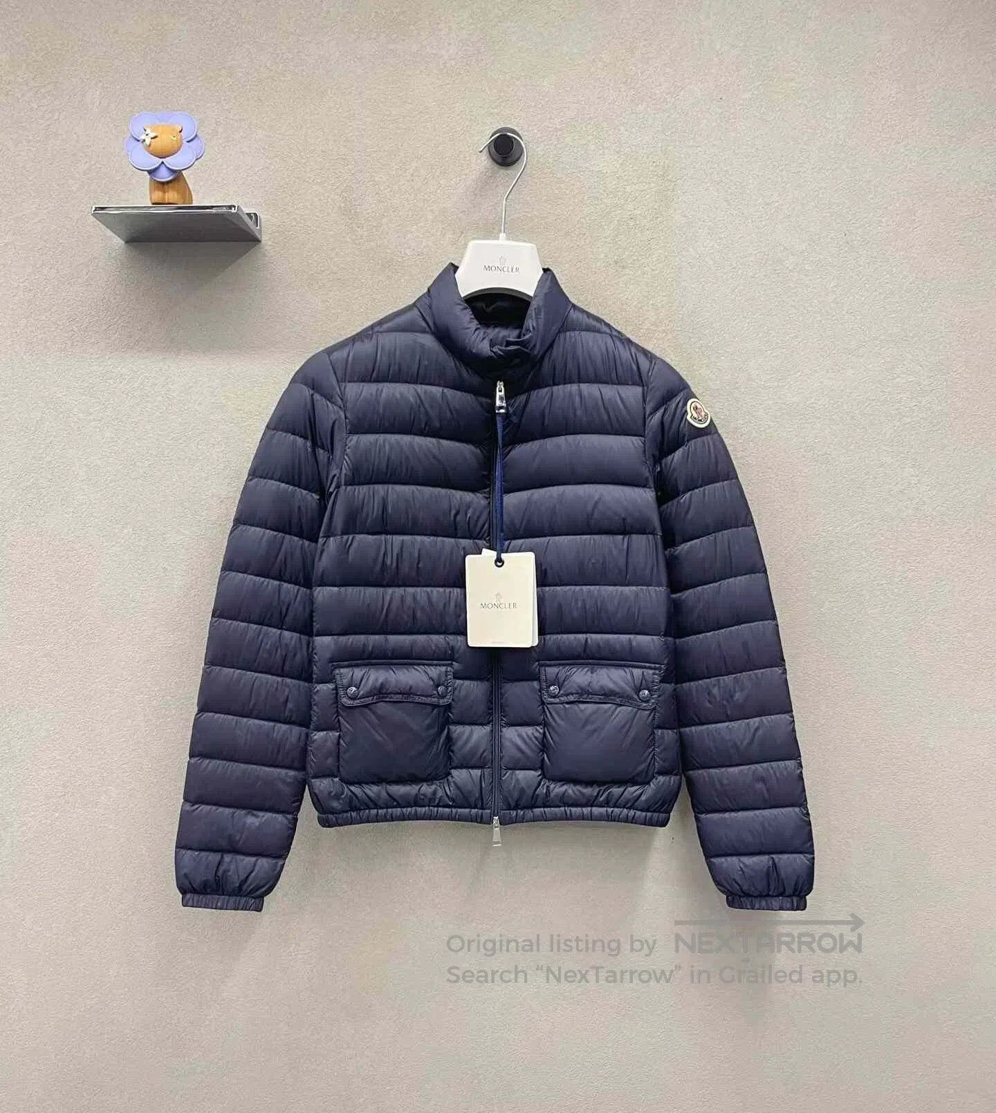 Moncler Moncler LEANL Stand Collar Down Jacket. Size S / US 4 / IT 40 - 1 Thumbnail