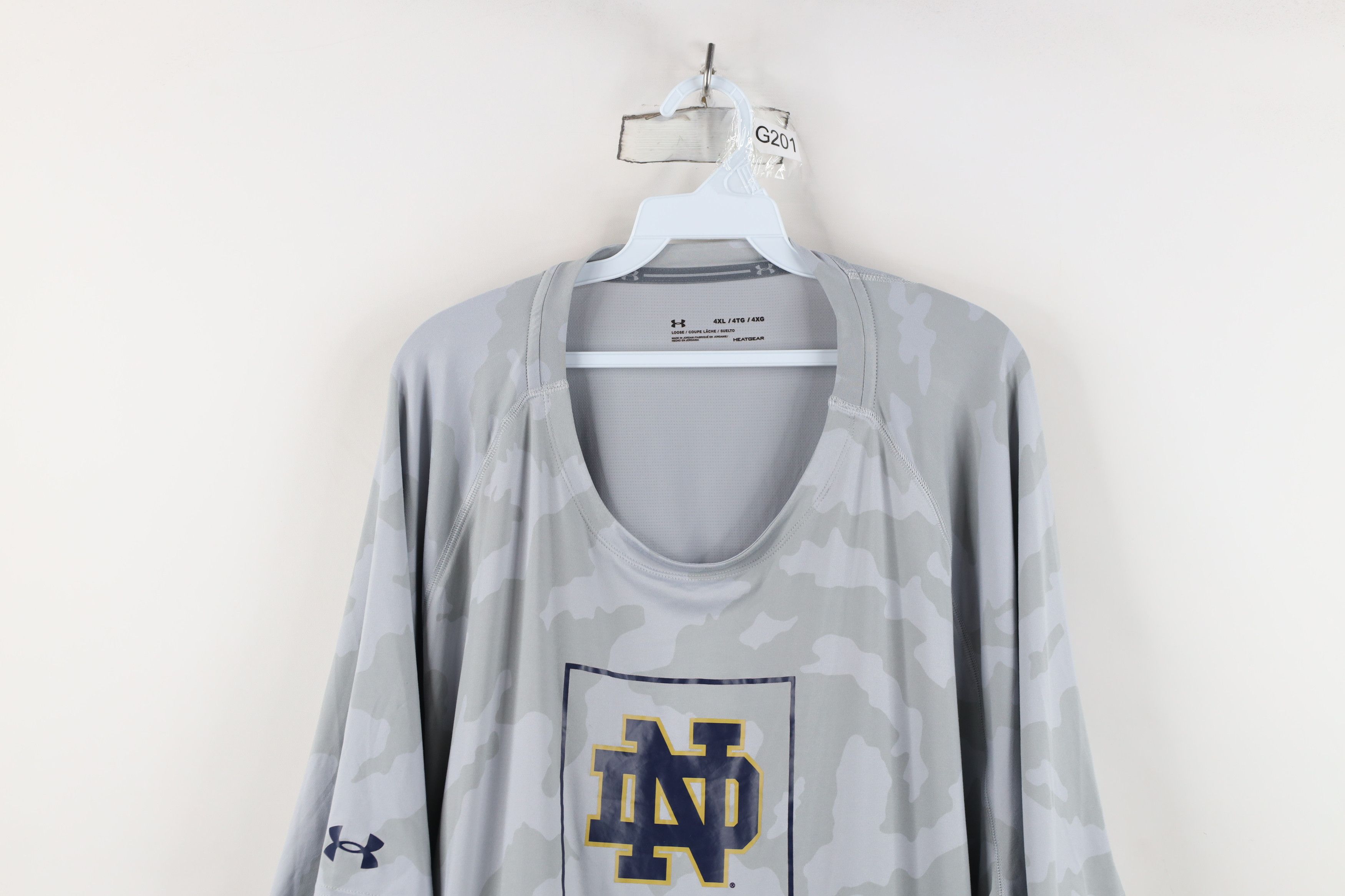 Under Armour Under Armour Notre Dame University Camouflage T-Shirt Size US XXL / EU 58 / 5 - 2 Thumbnail