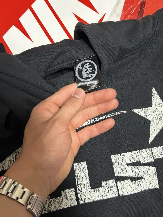 HELLSTAR Hellstar star hoodie BRAND NEW SZ XL Size US XL / EU 56 / 4 - 3 Thumbnail