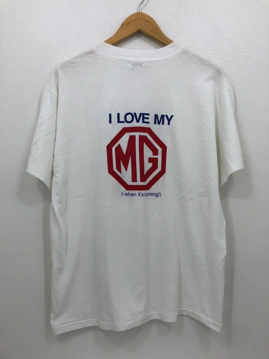 Vintage Vintage 1990's MG Car Company shirt wts01 Size US L / EU 52-54 / 3 - 4 Thumbnail